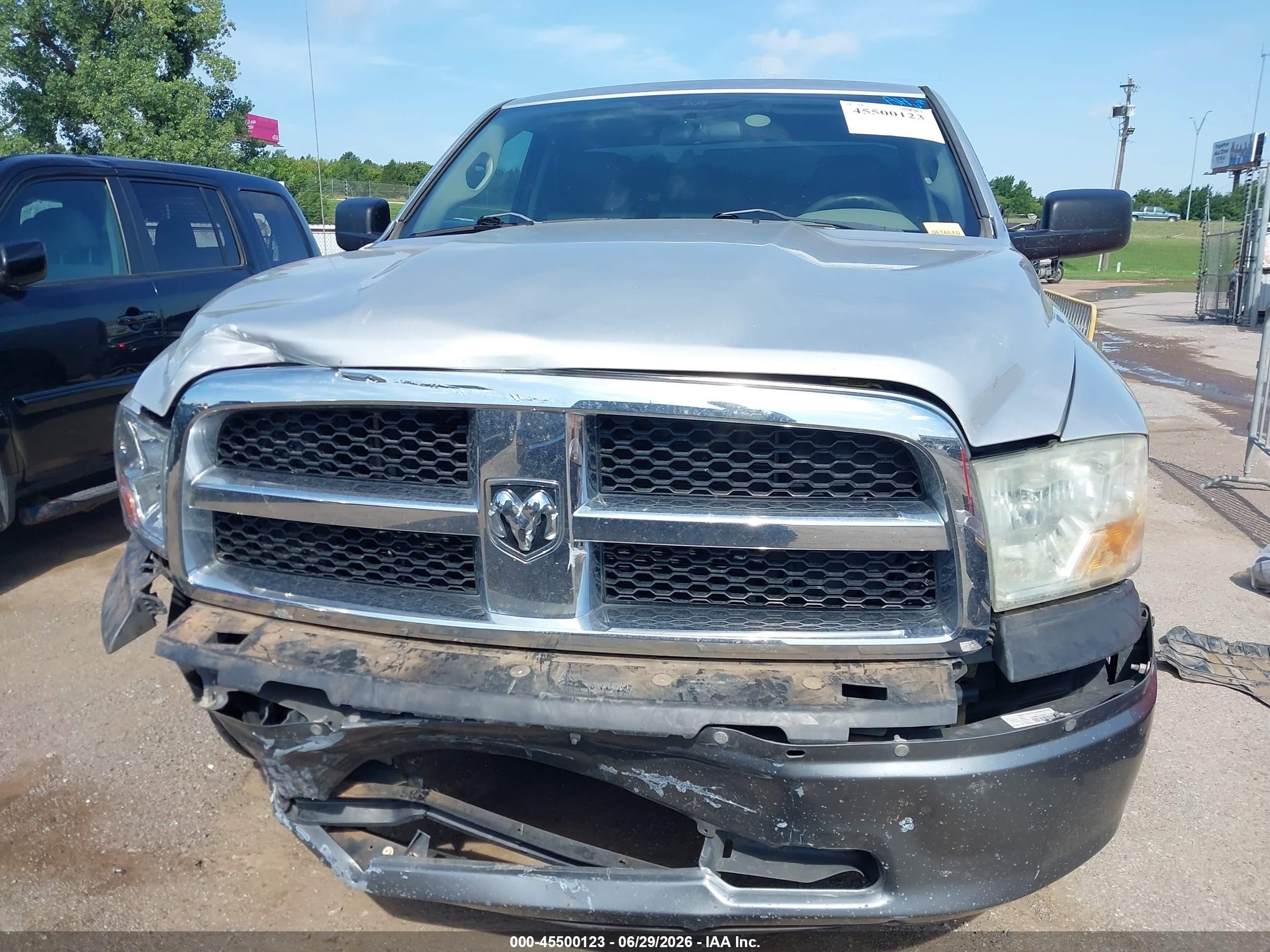 2011 Ram Ram 1500 St Silver vin: 3D7JB1EK2BG612820