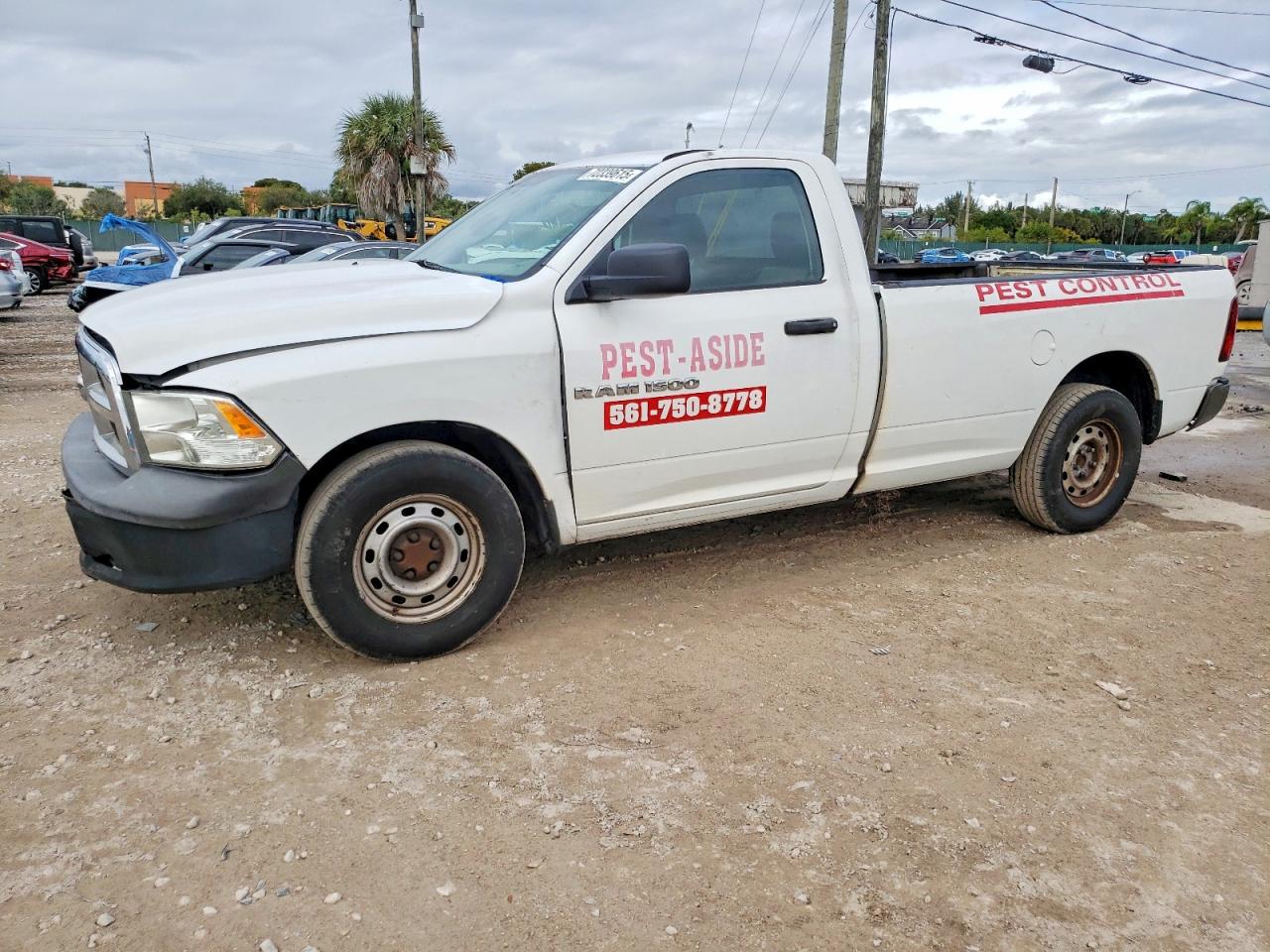 2011 Dodge Ram 1500 White vin: 3D7JB1EK2BG631738