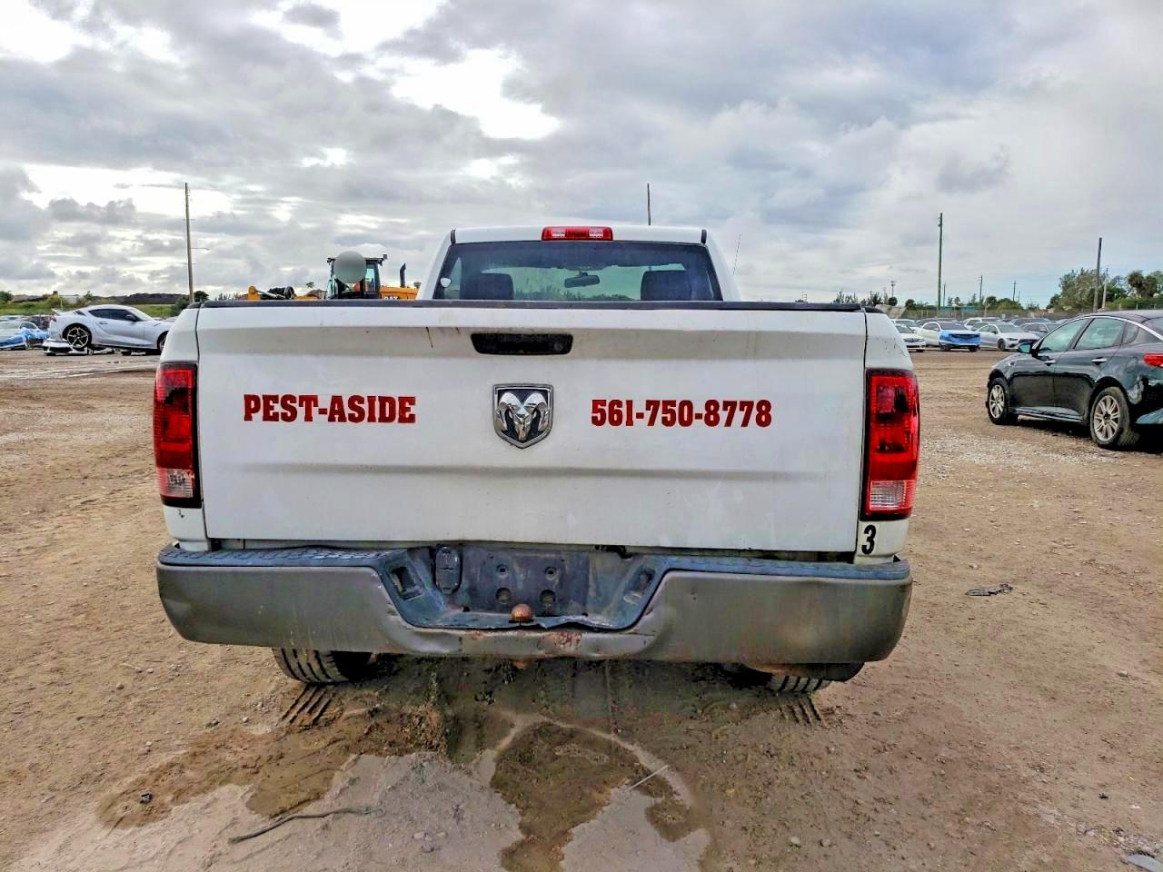2011 Dodge Ram 1500 White vin: 3D7JB1EK2BG631738