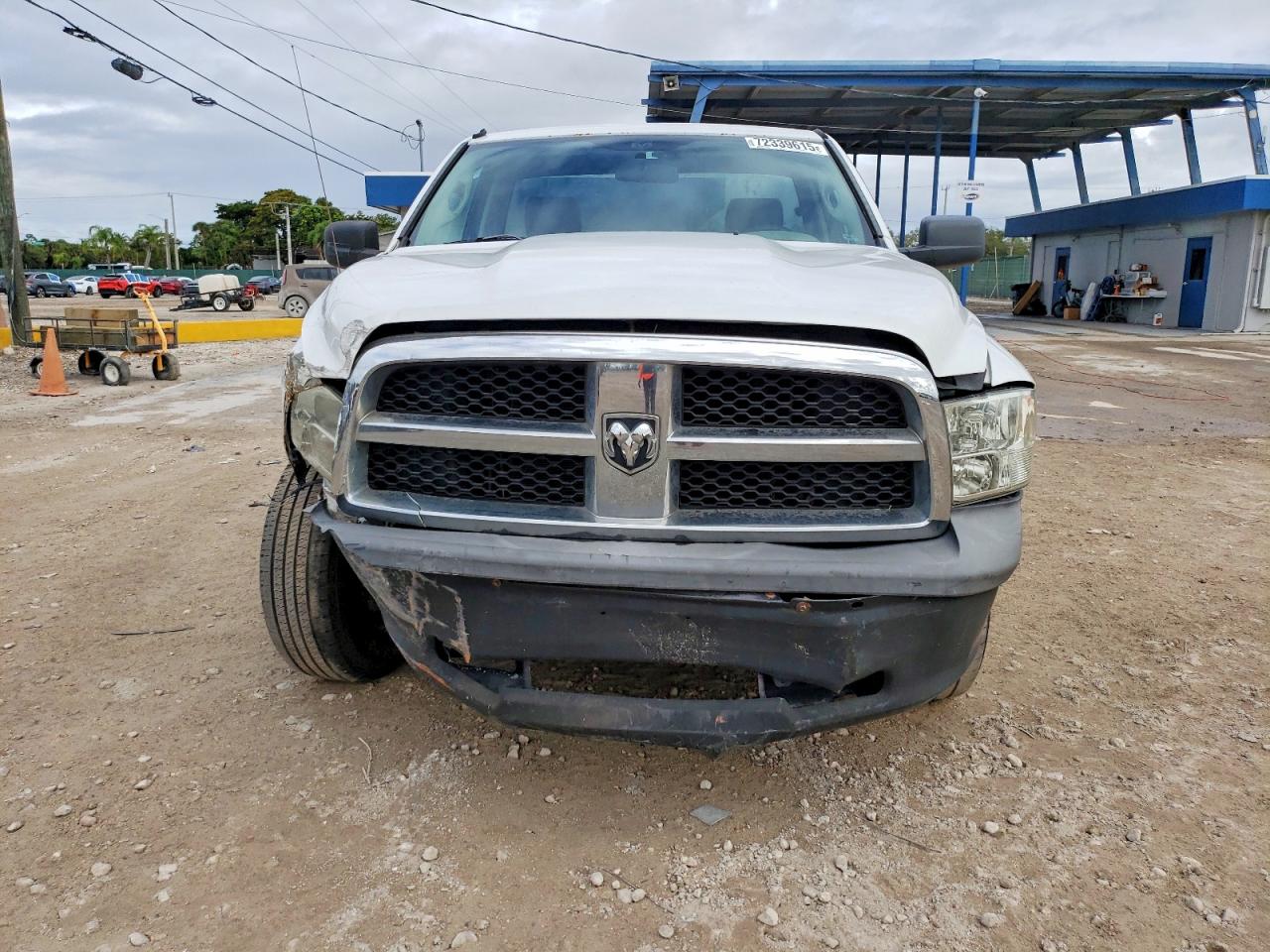 2011 Dodge Ram 1500 White vin: 3D7JB1EK2BG631738