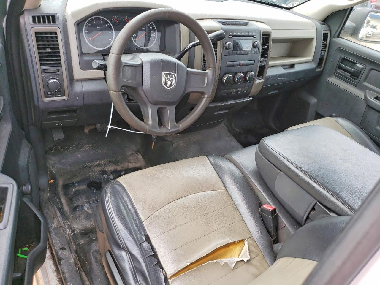 2011 Dodge Ram 1500 White vin: 3D7JB1EK2BG631738