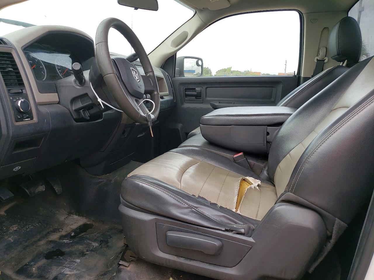 2011 Dodge Ram 1500 White vin: 3D7JB1EK2BG631738