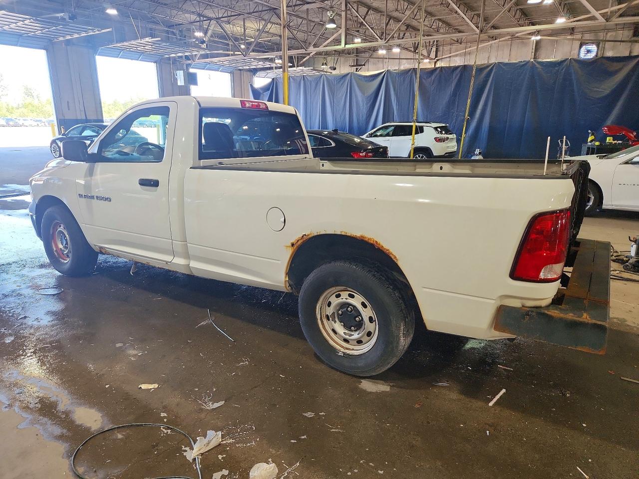 2011 Dodge Ram 1500 White vin: 3D7JB1EK4BG546853