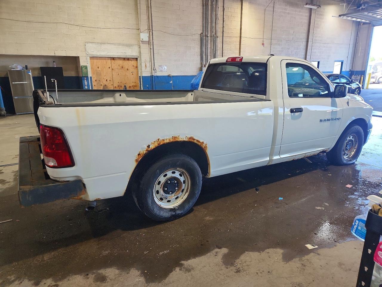 2011 Dodge Ram 1500 White vin: 3D7JB1EK4BG546853