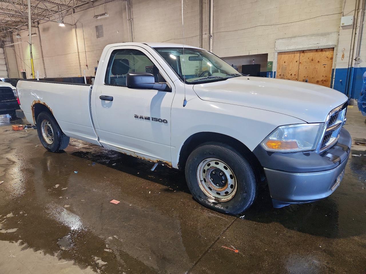 2011 Dodge Ram 1500 White vin: 3D7JB1EK4BG546853