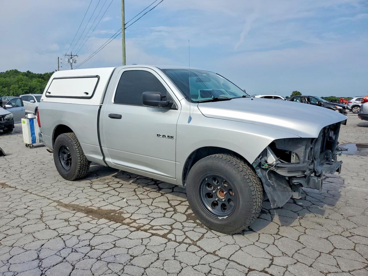 2010 Dodge Ram 1500 Silver vin: 3D7JB1EK5AG147335