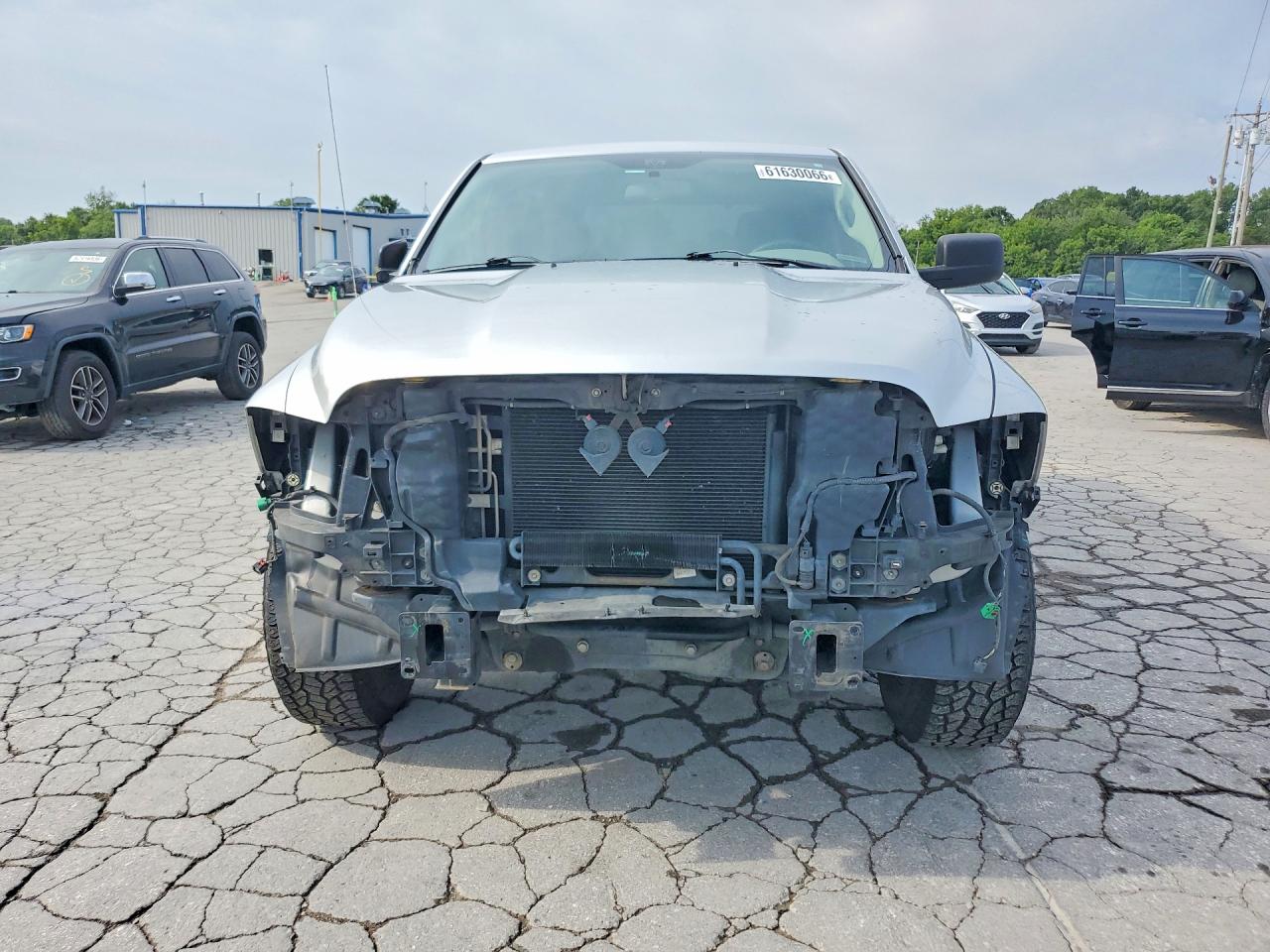 2010 Dodge Ram 1500 Silver vin: 3D7JB1EK5AG147335