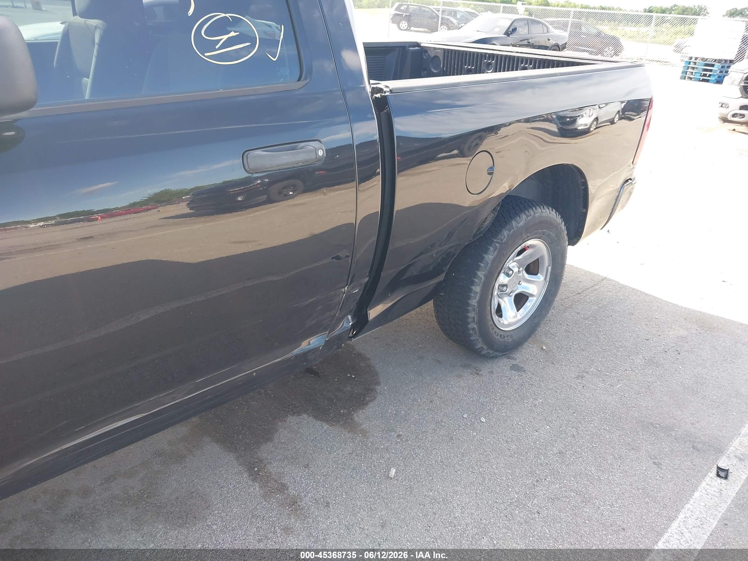 2010 Dodge Ram 1500 St Black vin: 3D7JB1EK9AG103385