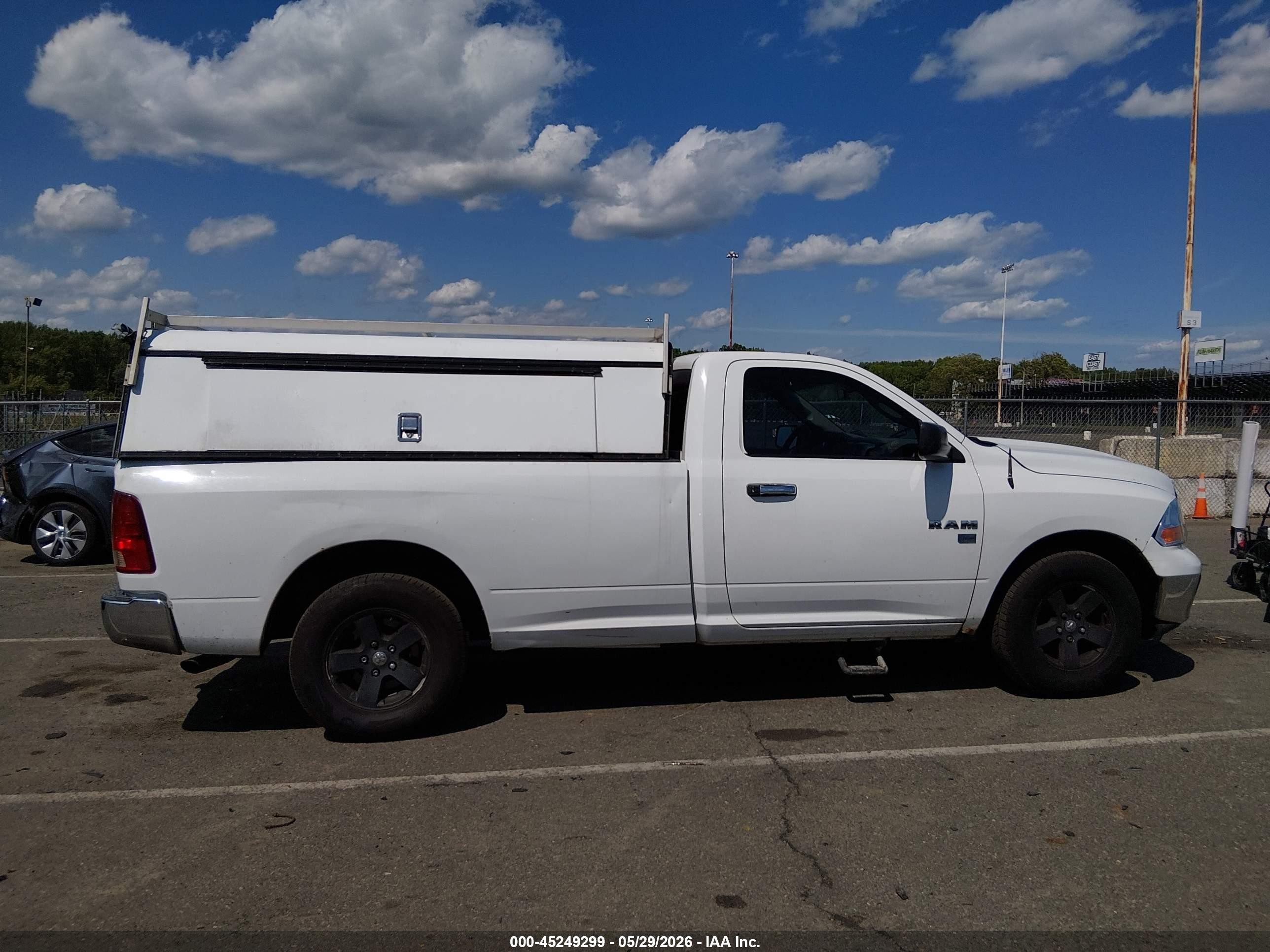 2010 Dodge Ram 1500 Slt/trx White vin: 3D7JB1EP0AG133063