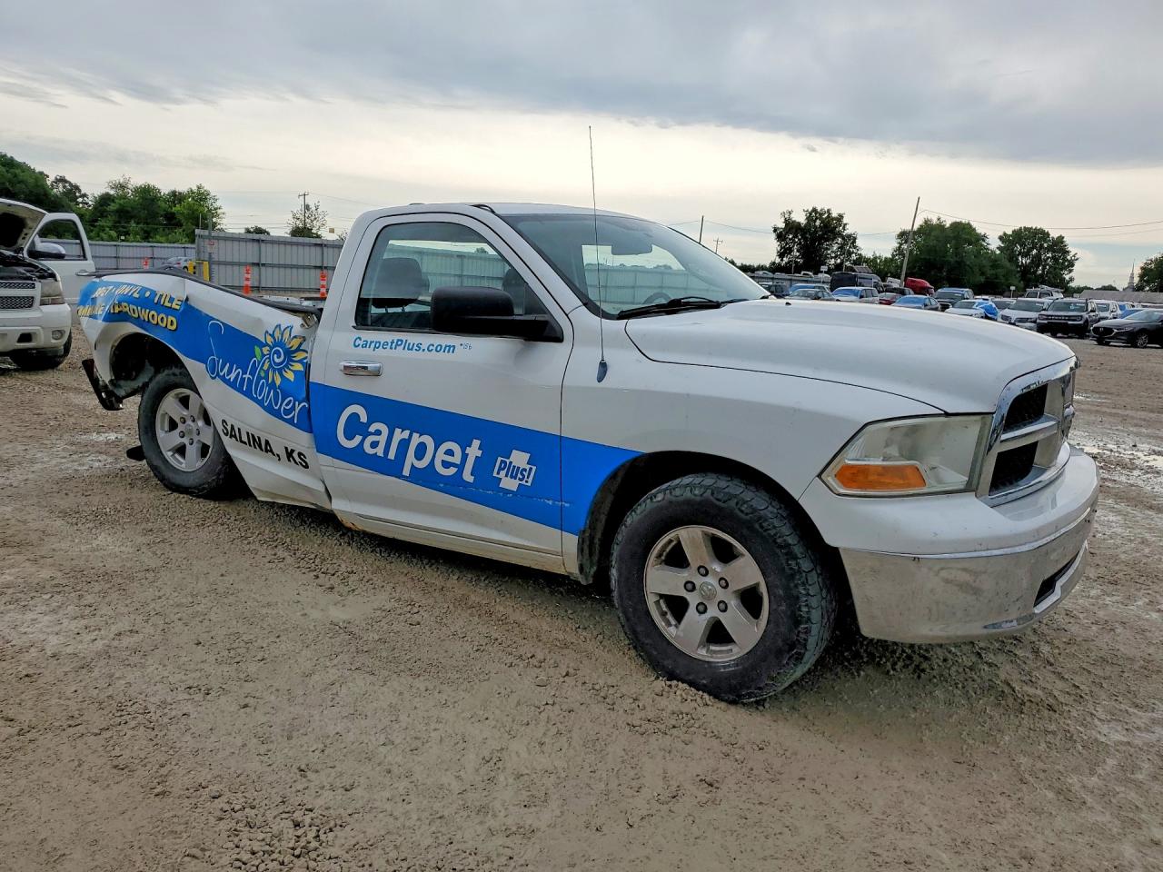 2011 Dodge Ram 1500 White vin: 3D7JB1EP5BG569179