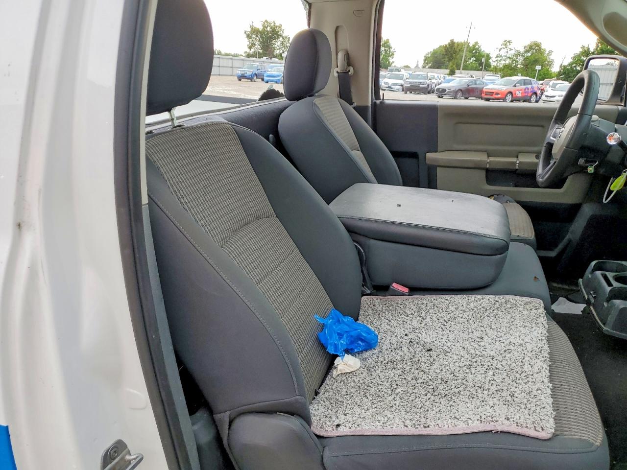 2011 Dodge Ram 1500 White vin: 3D7JB1EP5BG569179