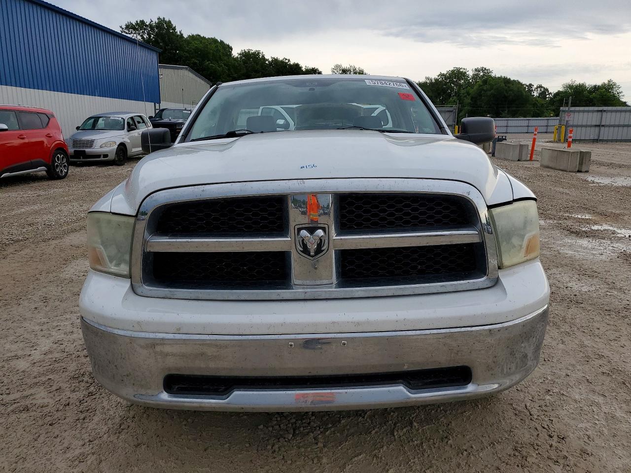 2011 Dodge Ram 1500 White vin: 3D7JB1EP5BG569179