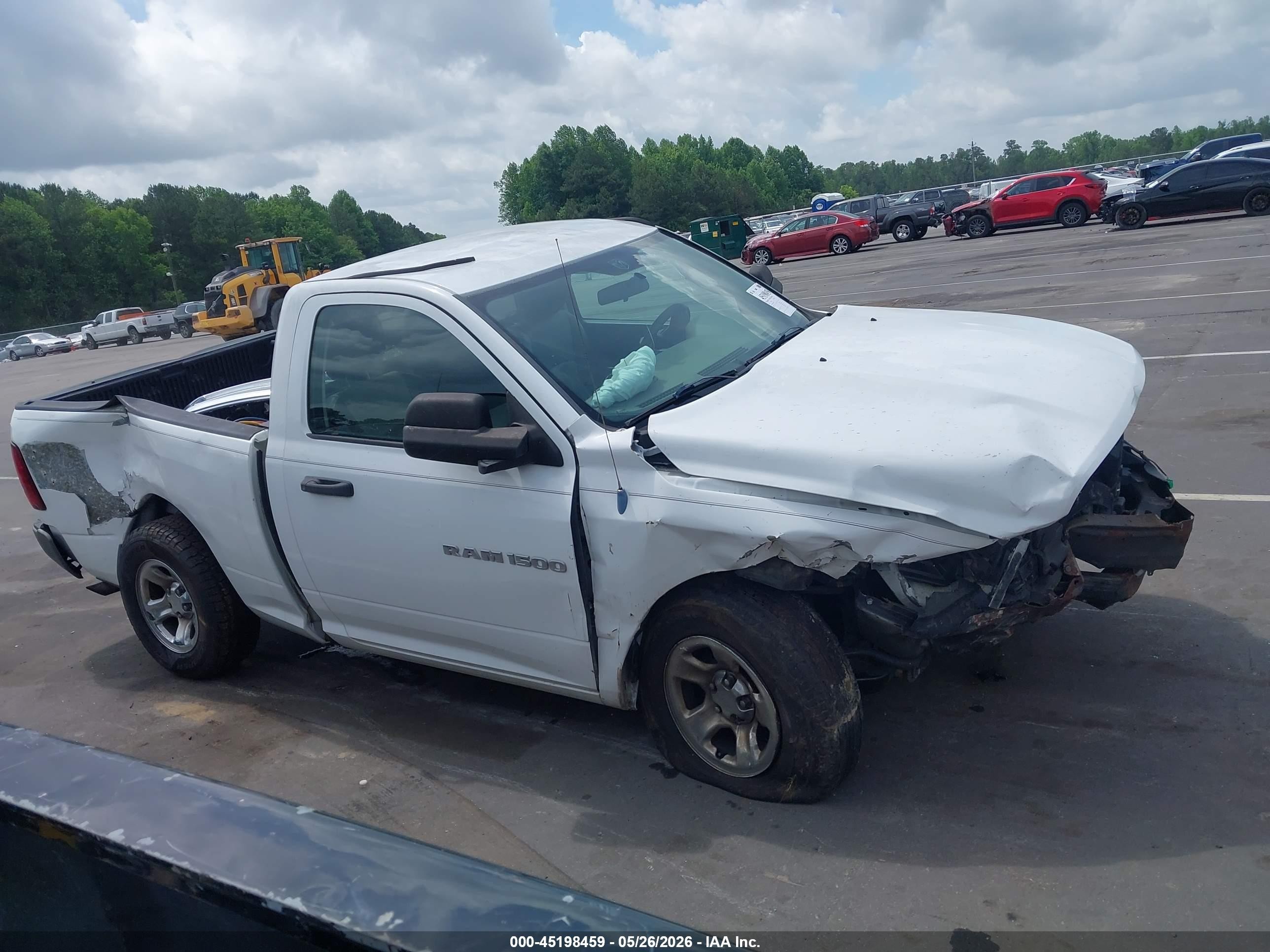 2011 Ram Ram 1500 St White vin: 3D7JB1EP6BG591711