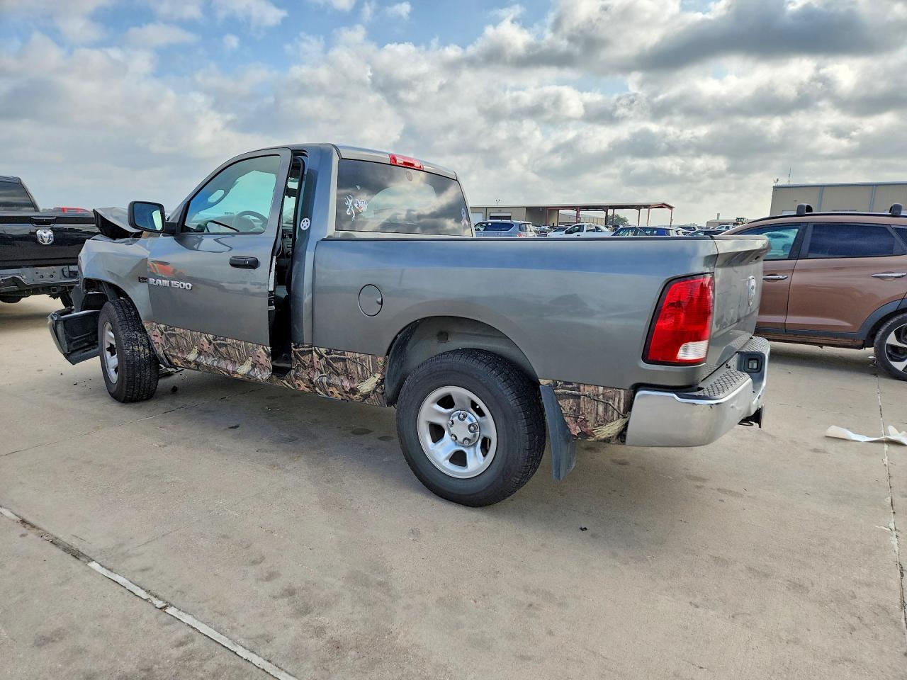 2011 Dodge Ram 1500 Gray vin: 3D7JB1ET9BG615965