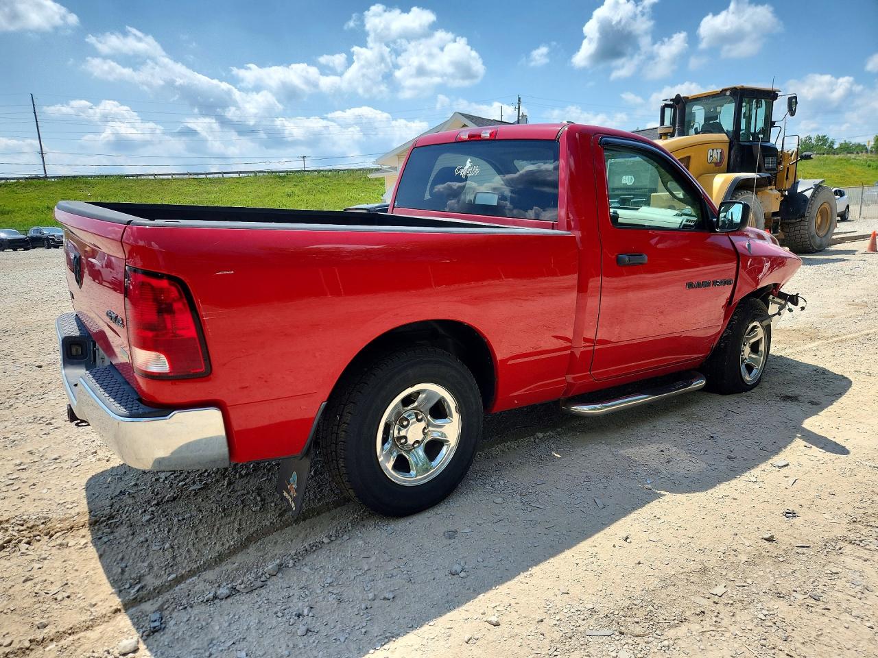 2011 Dodge Ram 1500 Red vin: 3D7JV1EP3BG614661