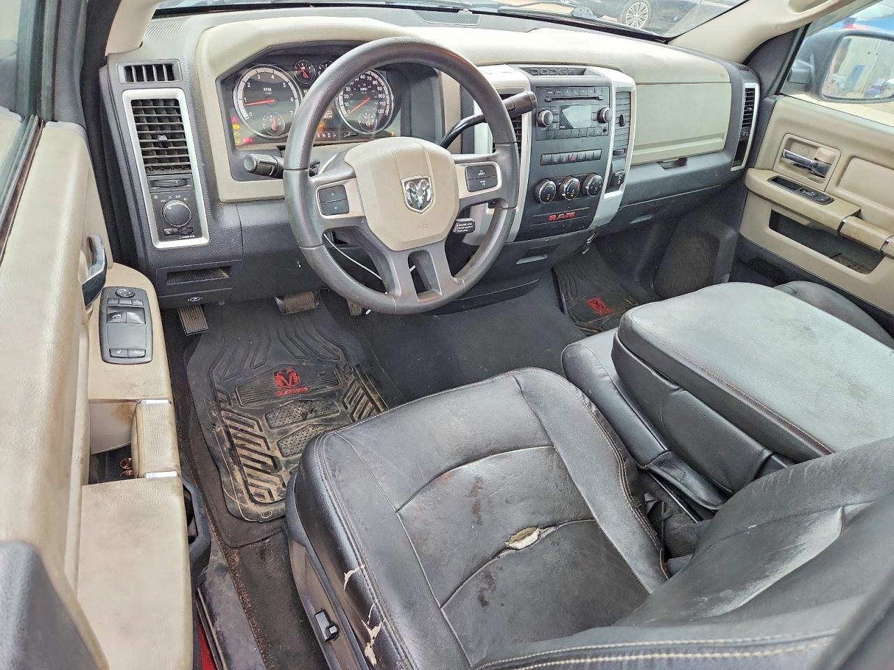 2011 Dodge Ram 1500 Red vin: 3D7JV1EP4BG589575