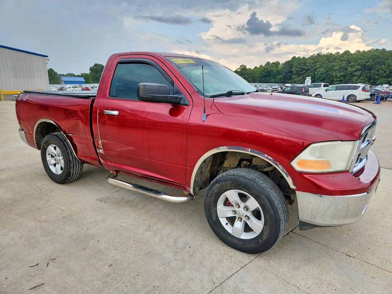 2011 Dodge Ram 1500 Red vin: 3D7JV1EP4BG589575