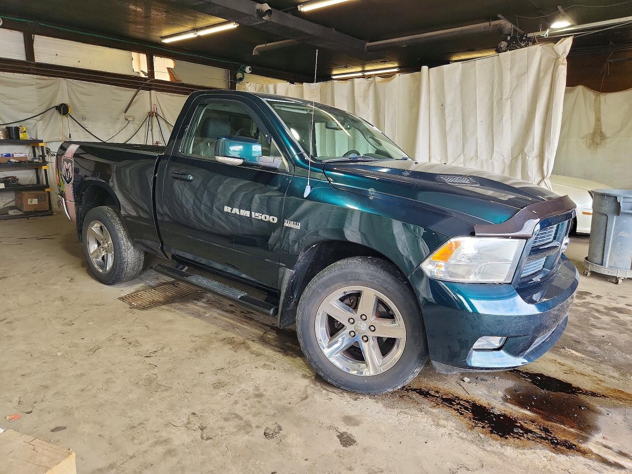 2011 Dodge Ram 1500 Green vin: 3D7JV1ET0BG612945