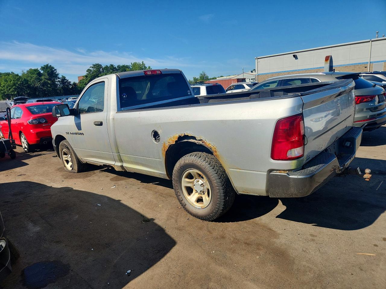 2011 Dodge Ram 1500 Silver vin: 3D7JV1ET5BG632995