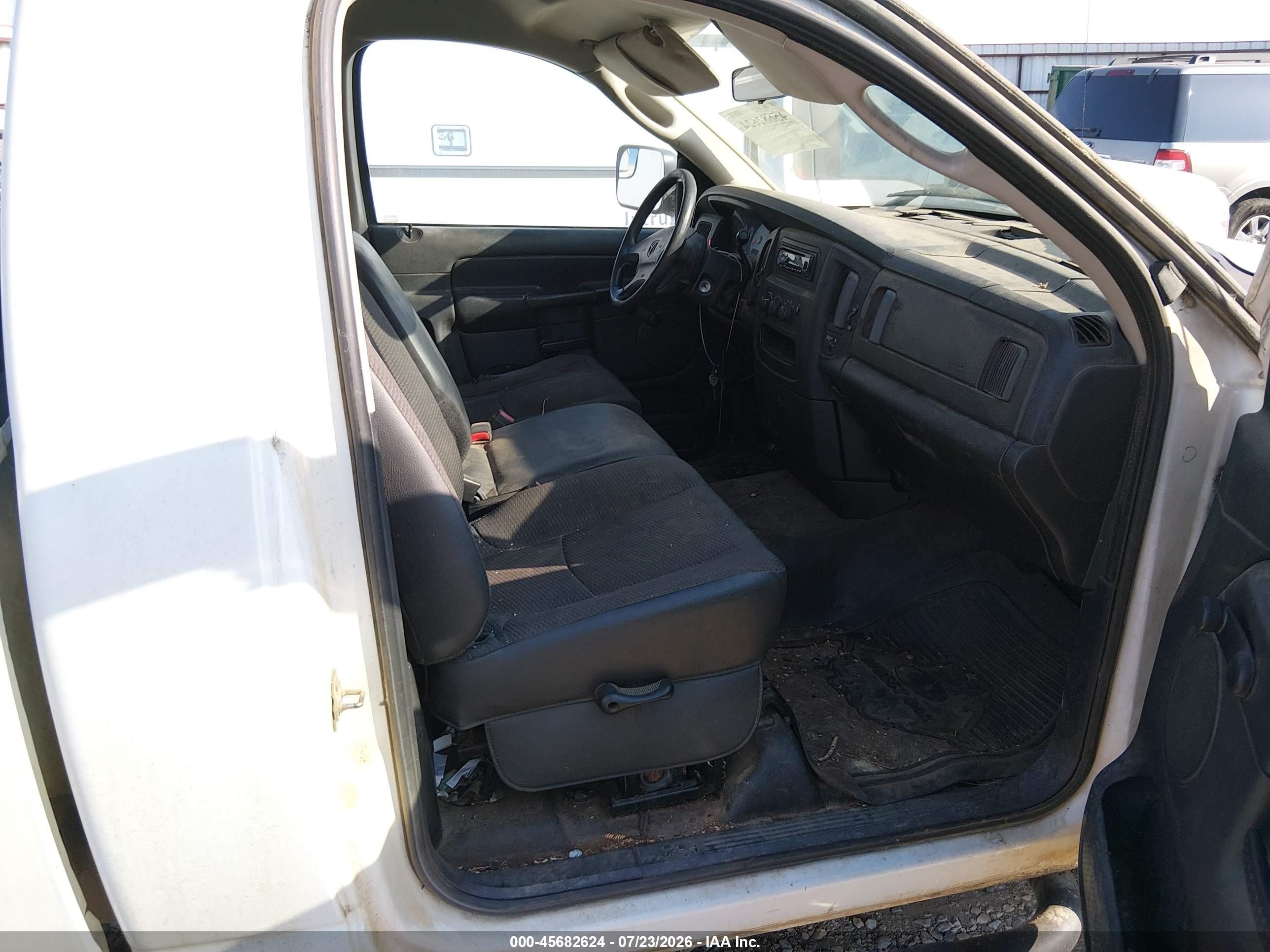2003 Dodge Ram 2500 St White vin: 3D7KA26693G802923