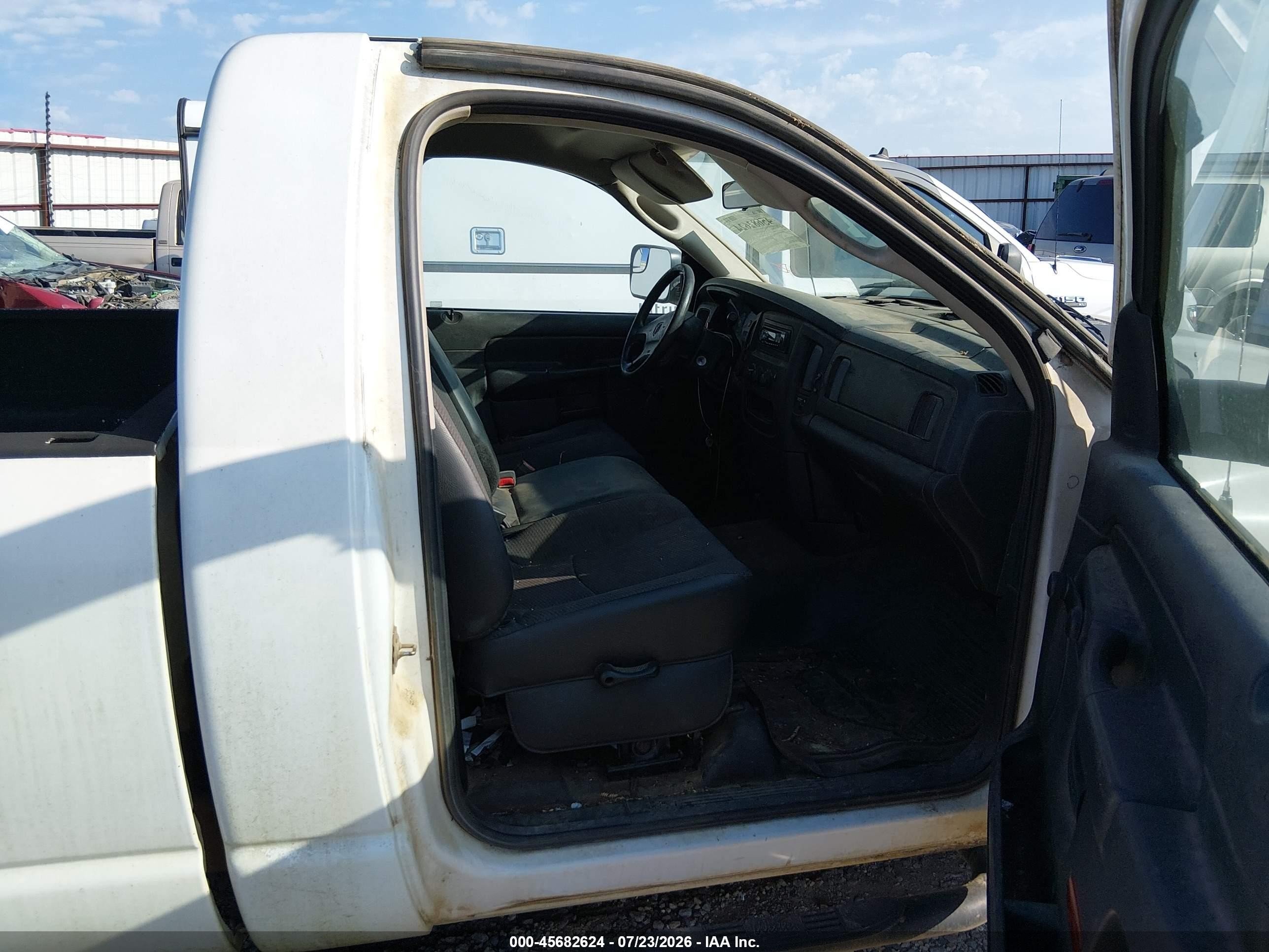 2003 Dodge Ram 2500 St White vin: 3D7KA26693G802923