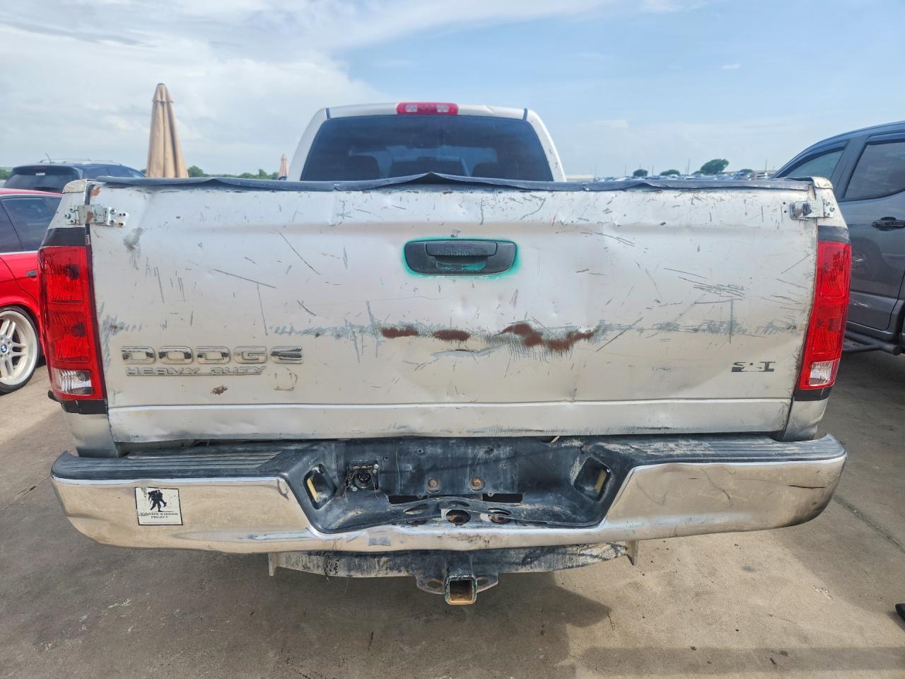 2003 Dodge Ram 2500 St Silver vin: 3D7KA28613G758882