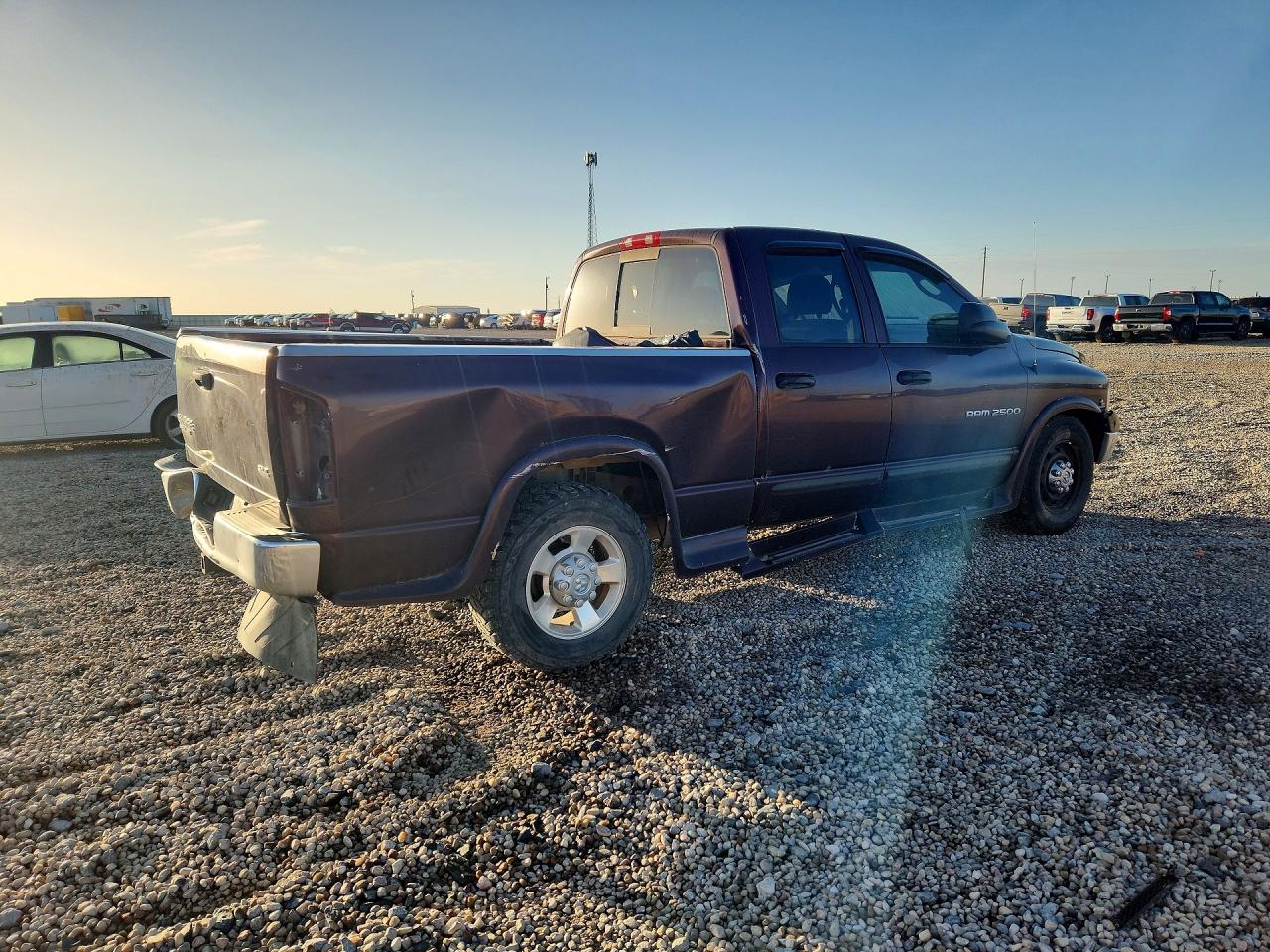 2004 Dodge Ram 2500 St/slt Темно-бордовый vin: 3D7KA28C24G257362