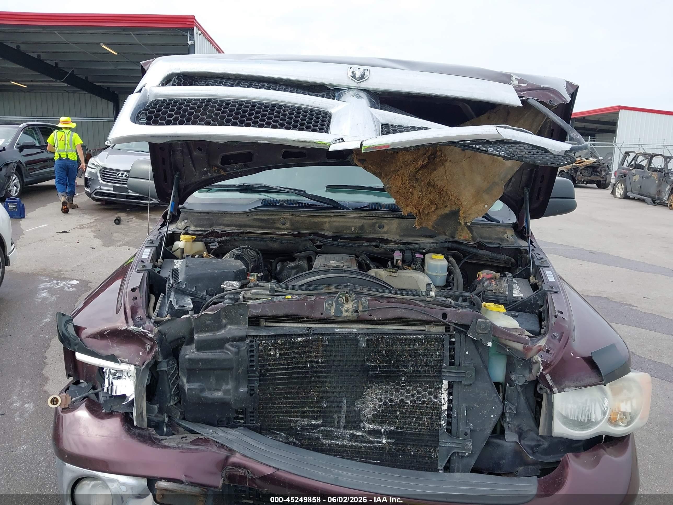 2004 Dodge Ram 2500 Slt/laramie Purple vin: 3D7KA28C34G221356