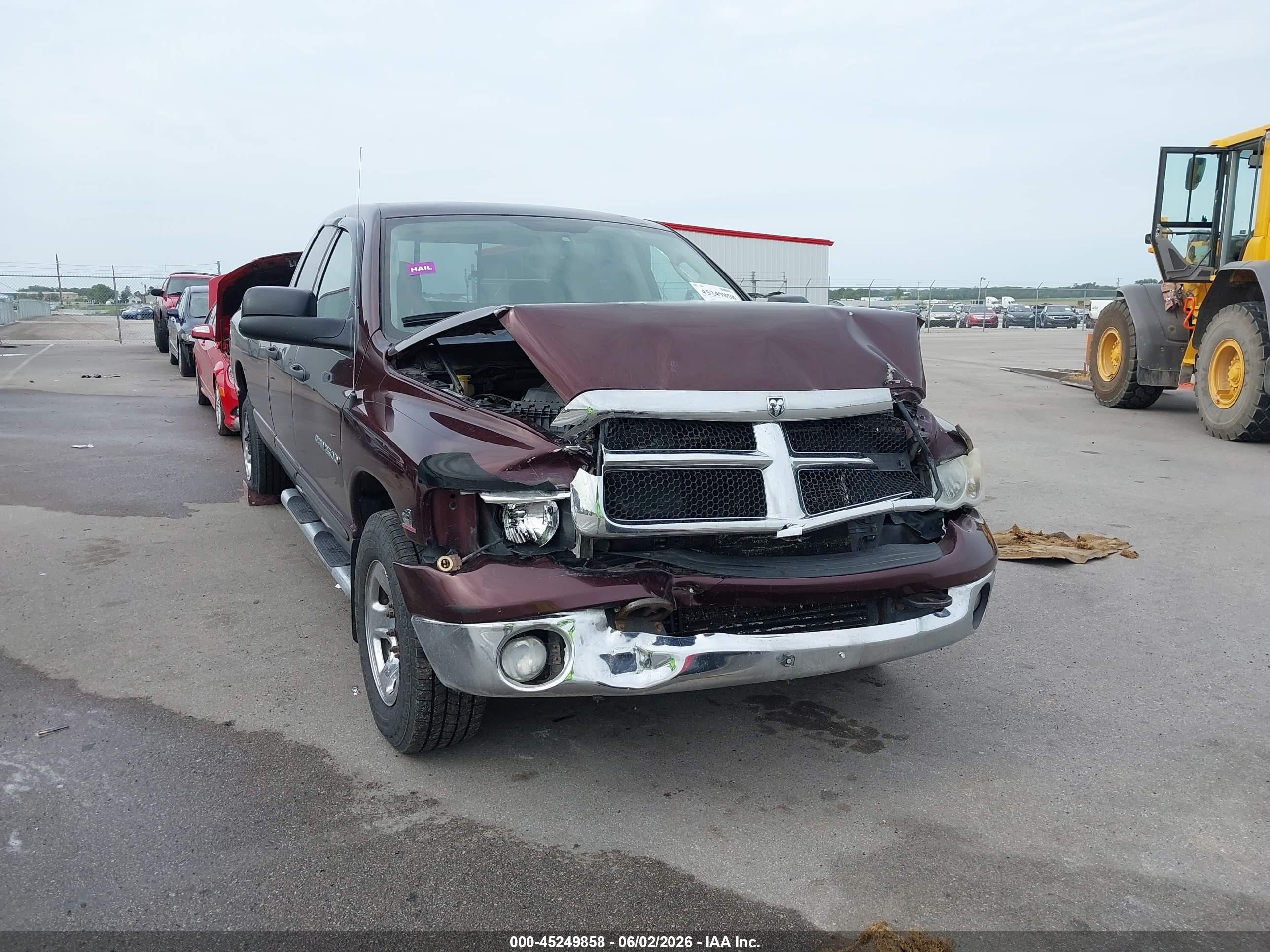 2004 Dodge Ram 2500 Slt/laramie Purple vin: 3D7KA28C34G221356