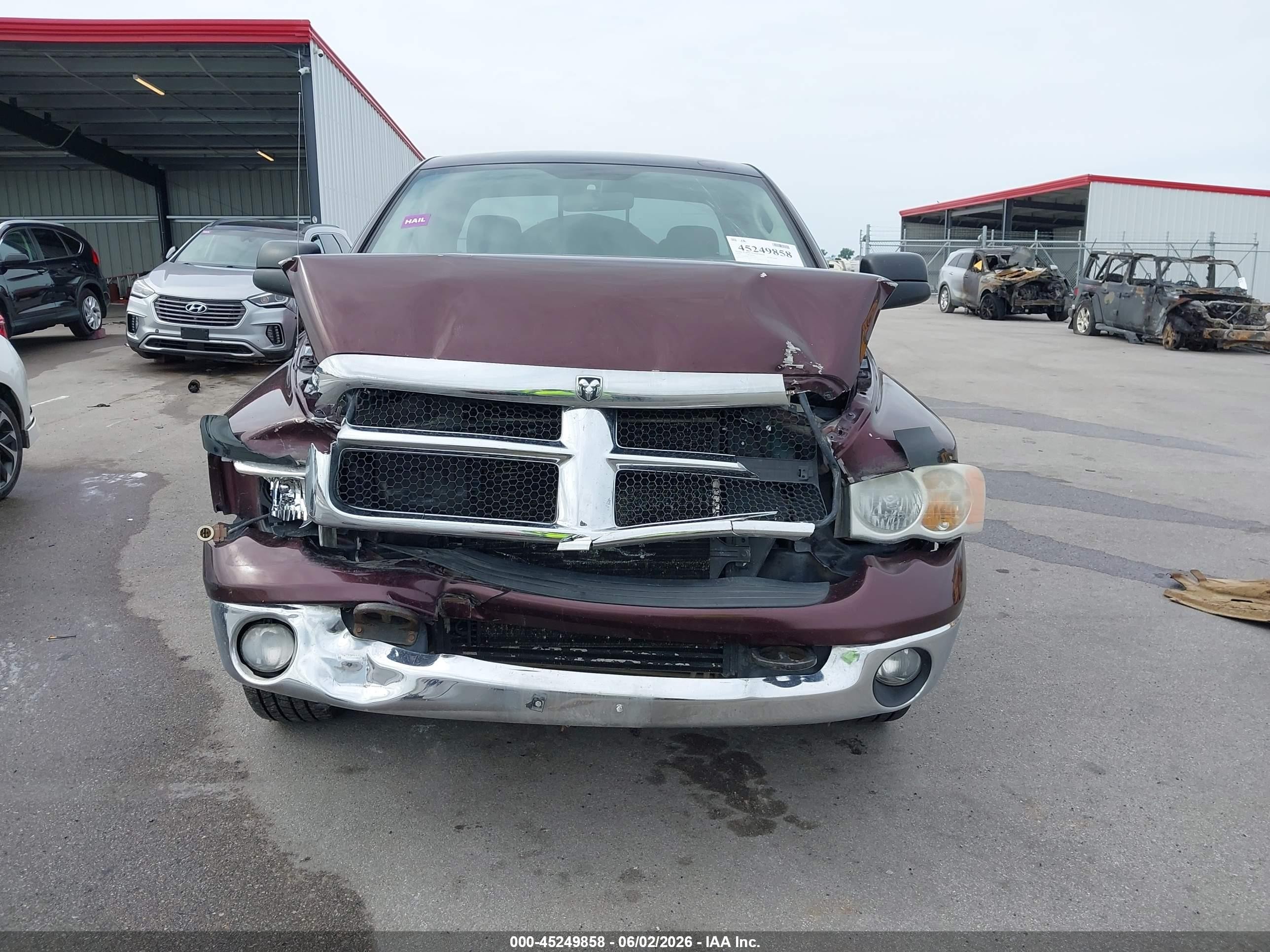 2004 Dodge Ram 2500 Slt/laramie Purple vin: 3D7KA28C34G221356