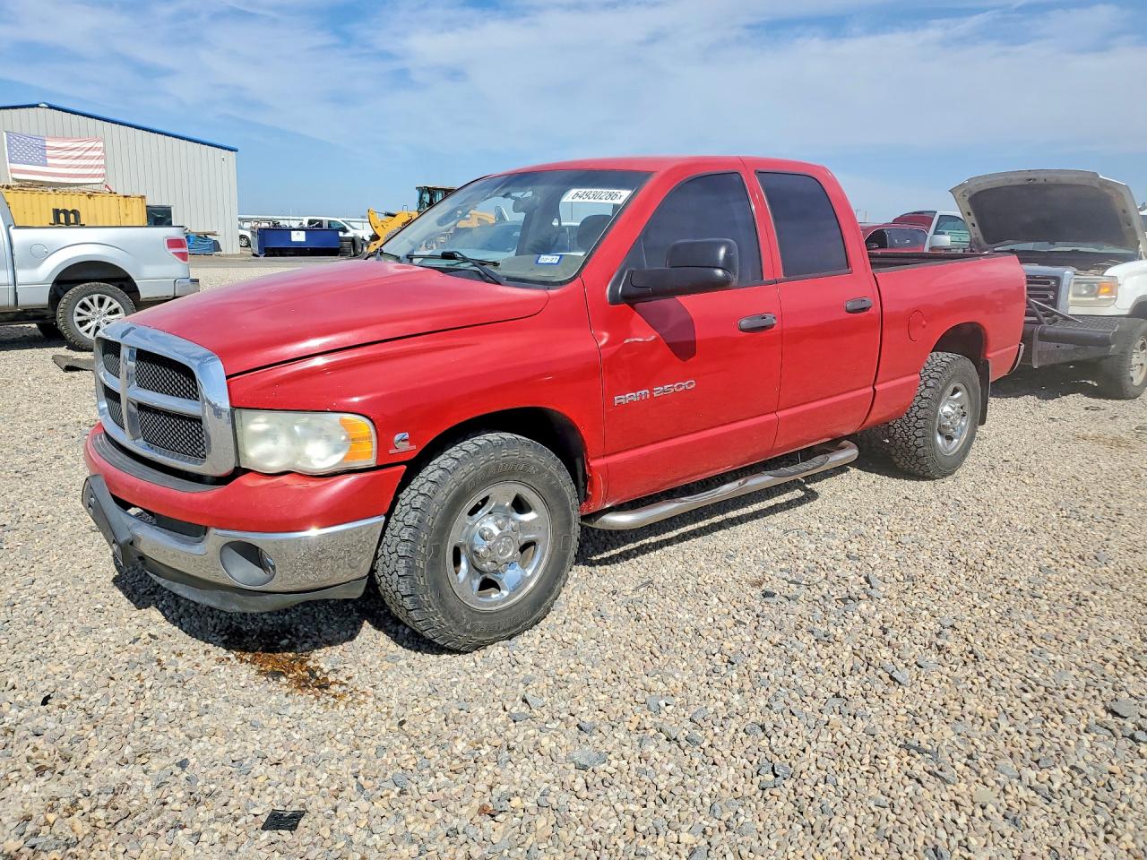 2003 Dodge Ram 2500 St Красный vin: 3D7KA28C53G849742