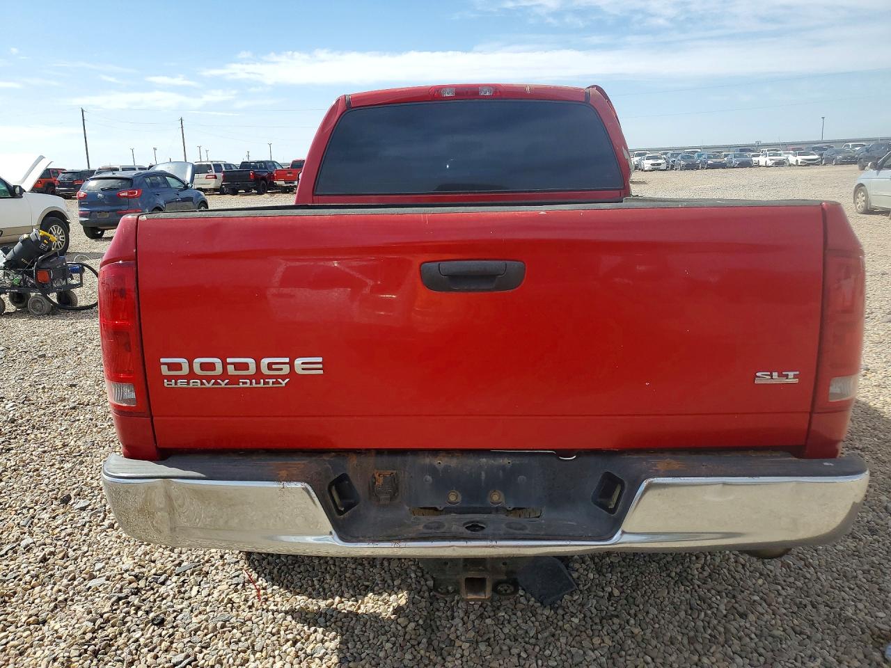 2003 Dodge Ram 2500 St Красный vin: 3D7KA28C53G849742