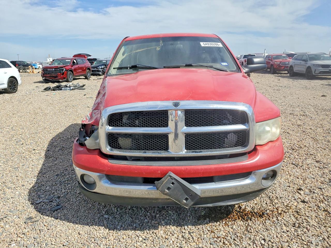 2003 Dodge Ram 2500 St Красный vin: 3D7KA28C53G849742