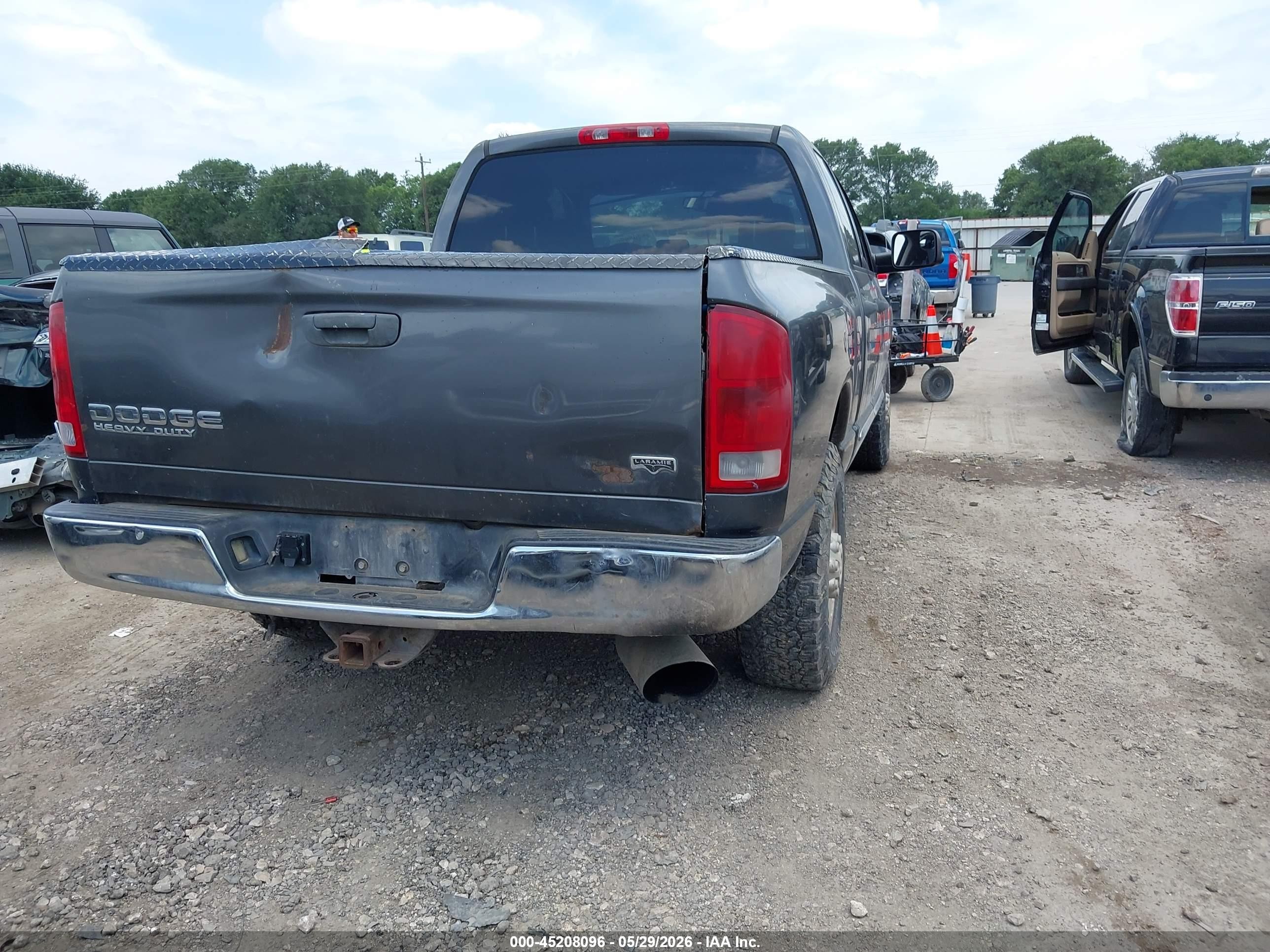 2004 Dodge Ram 2500 Slt/laramie Gray vin: 3D7KA28C54G108881