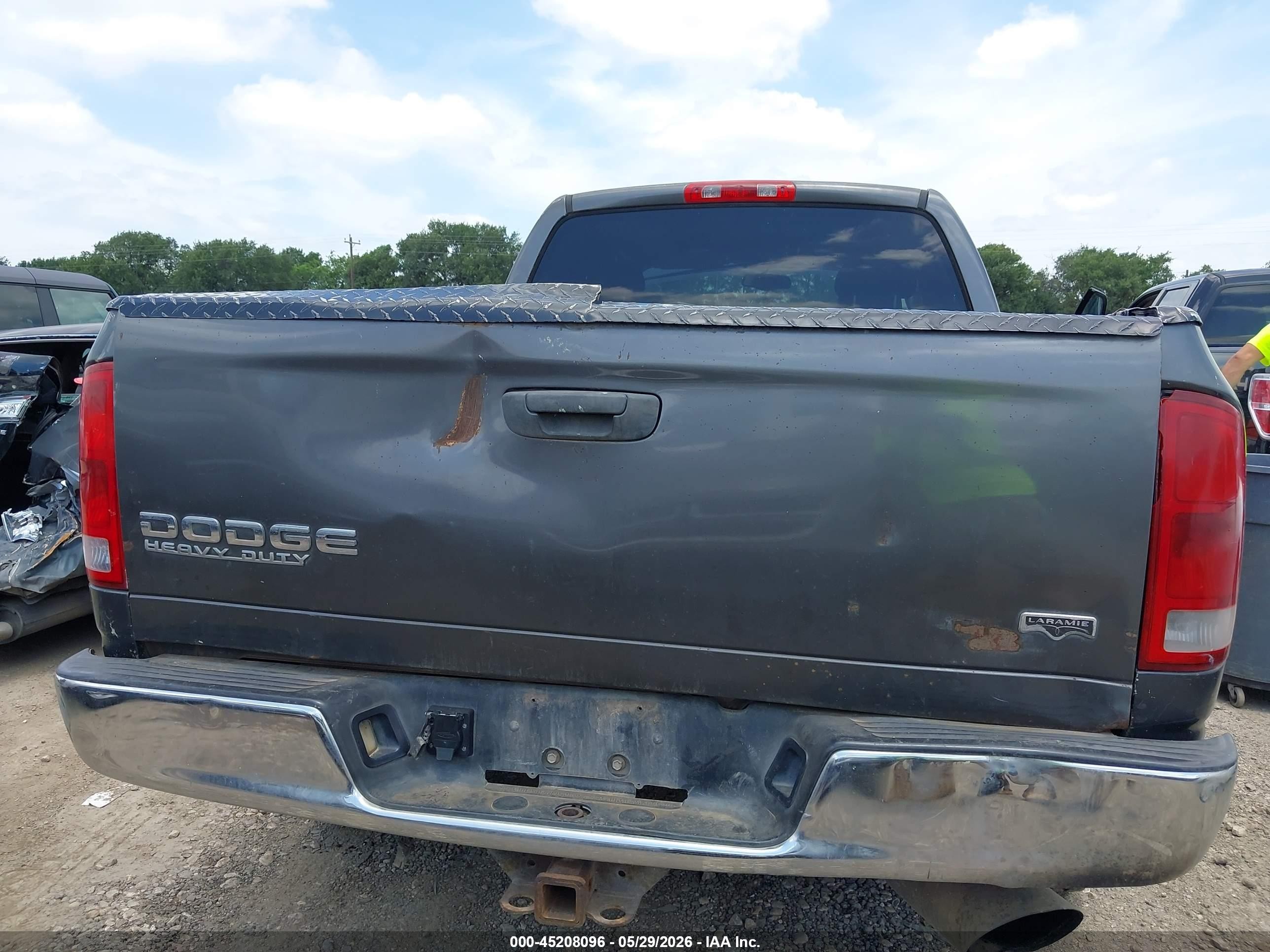 2004 Dodge Ram 2500 Slt/laramie Gray vin: 3D7KA28C54G108881