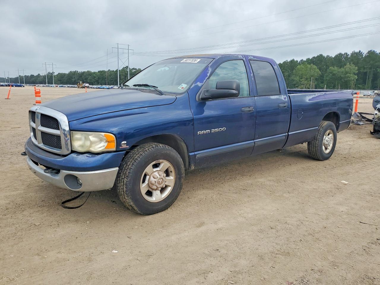 2004 Dodge Ram 2500 St Blue vin: 3D7KA28C54G200508