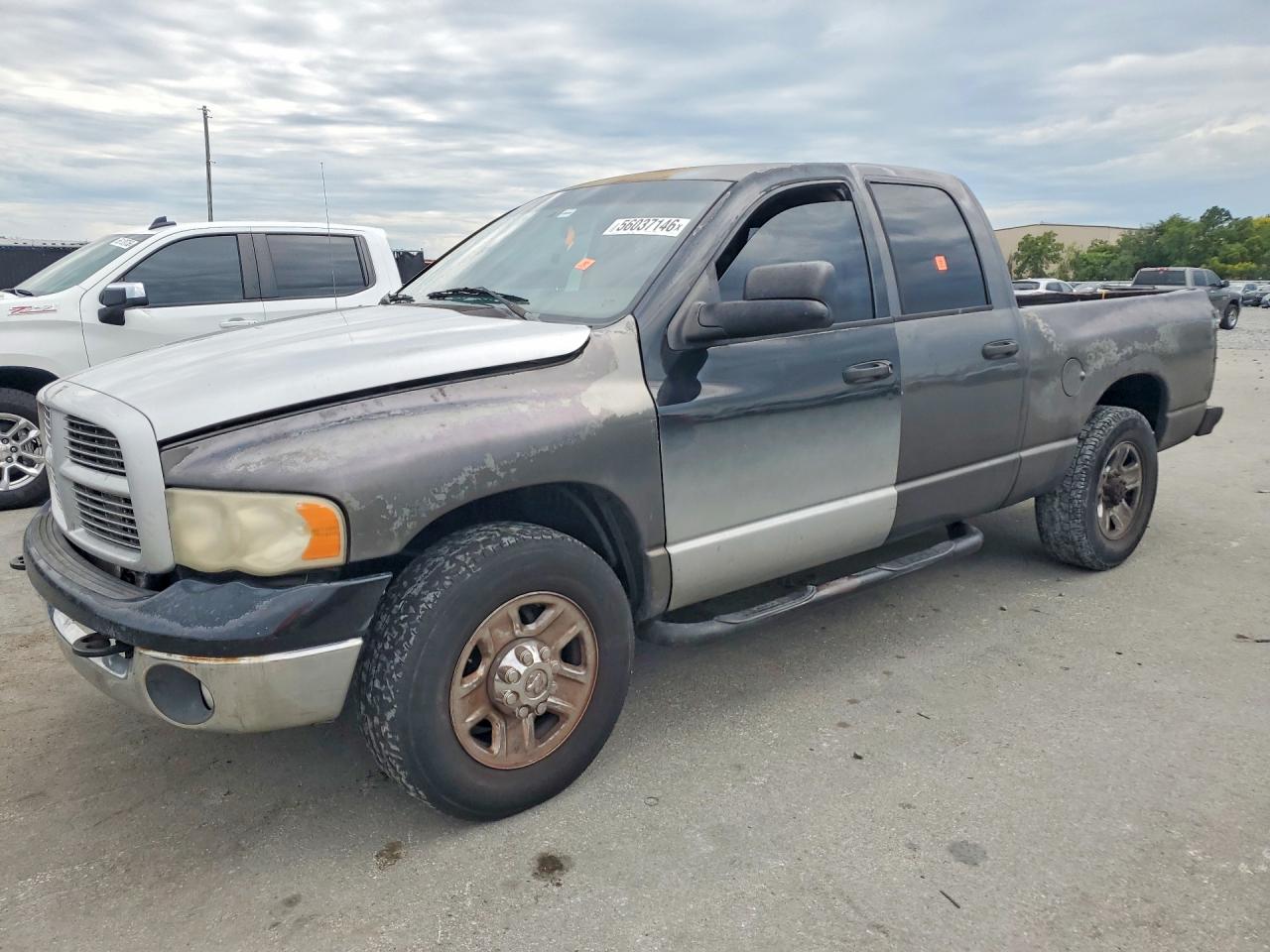 2004 Dodge Ram 2500 St Gray vin: 3D7KA28C64G212425