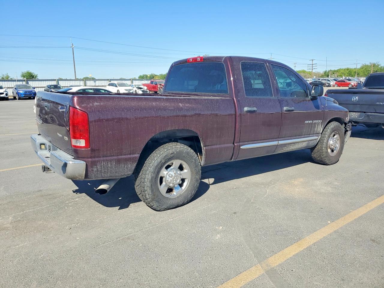2004 Dodge Ram 2500 St Maroon vin: 3D7KA28C74G192539