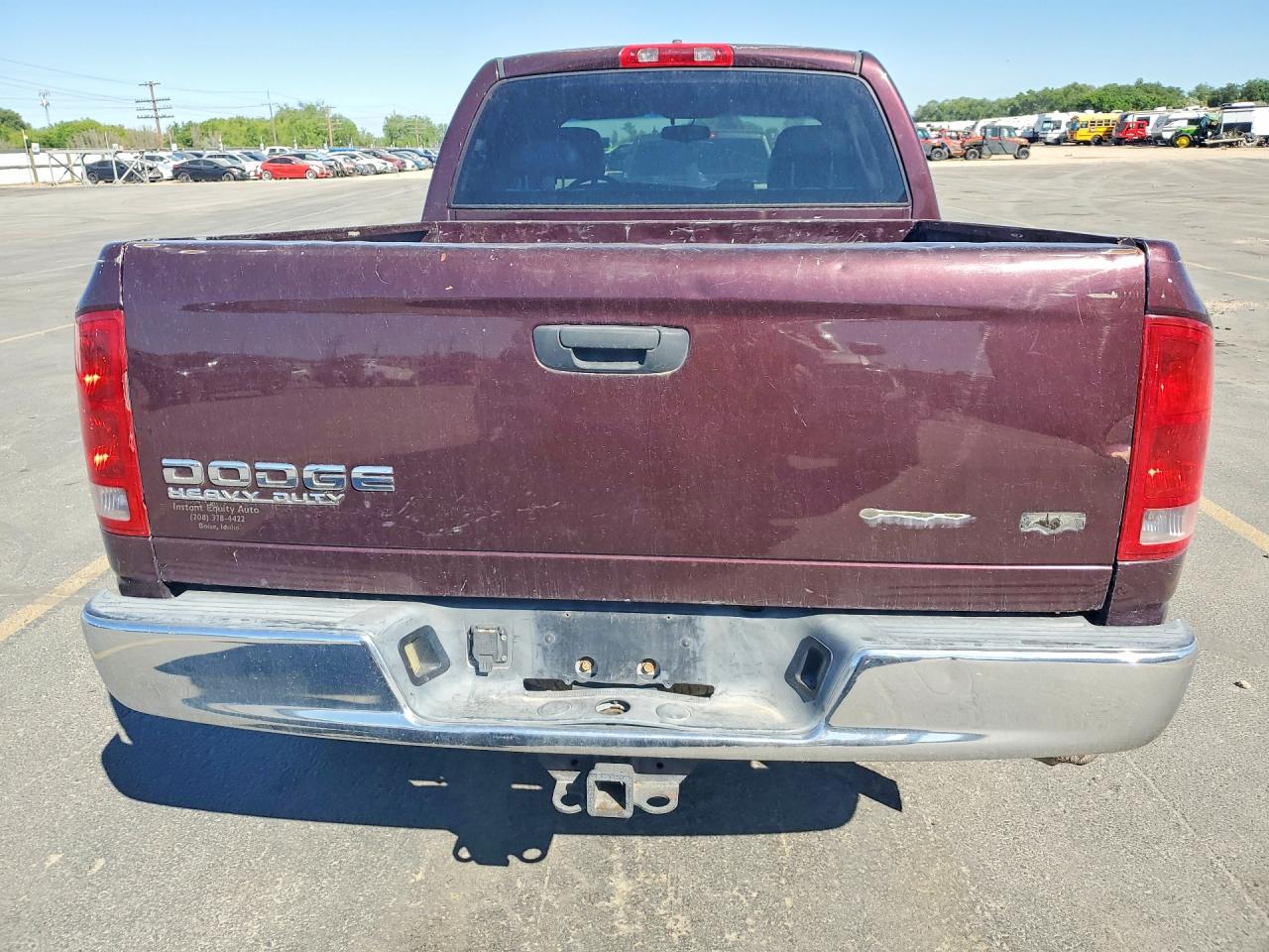 2004 Dodge Ram 2500 St Maroon vin: 3D7KA28C74G192539