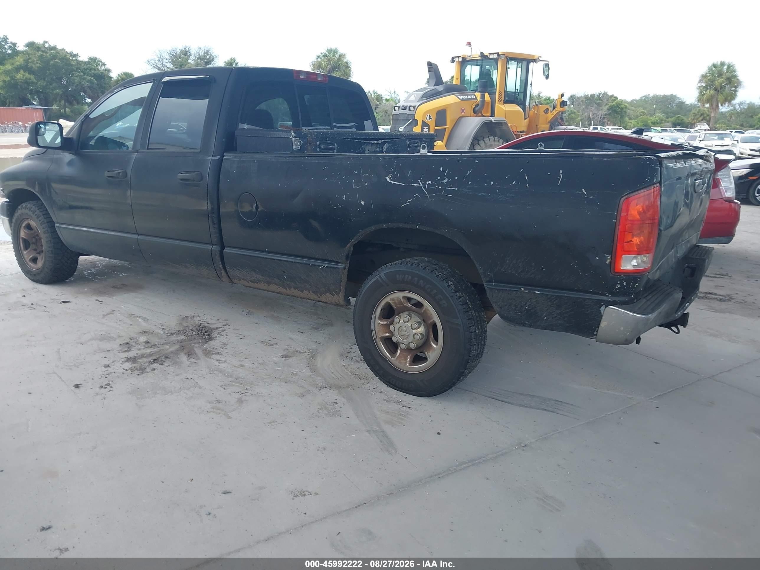 2003 Dodge Ram 2500 Slt/laramie/st Black vin: 3D7KA28C83G842235
