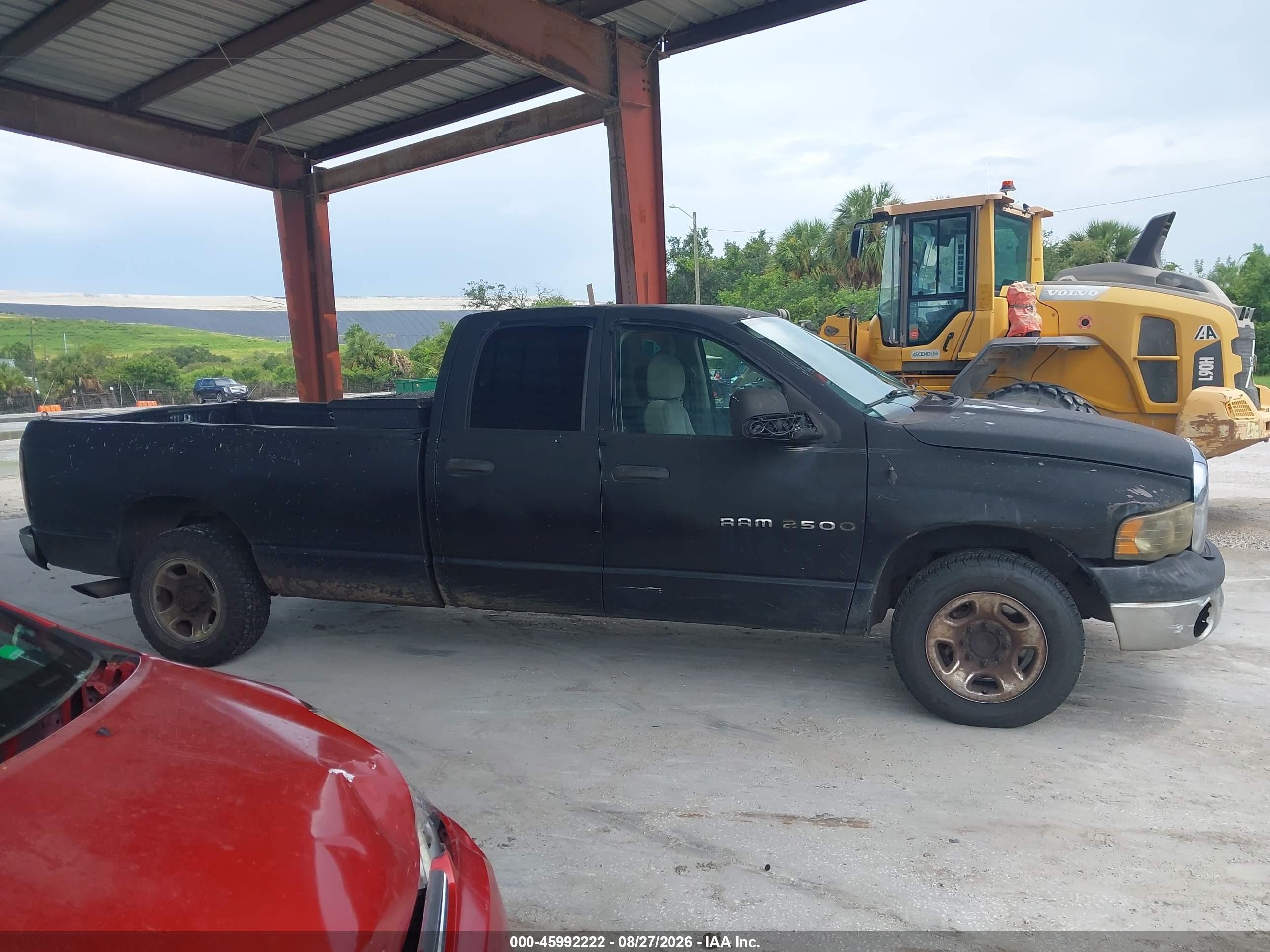 2003 Dodge Ram 2500 Slt/laramie/st Black vin: 3D7KA28C83G842235