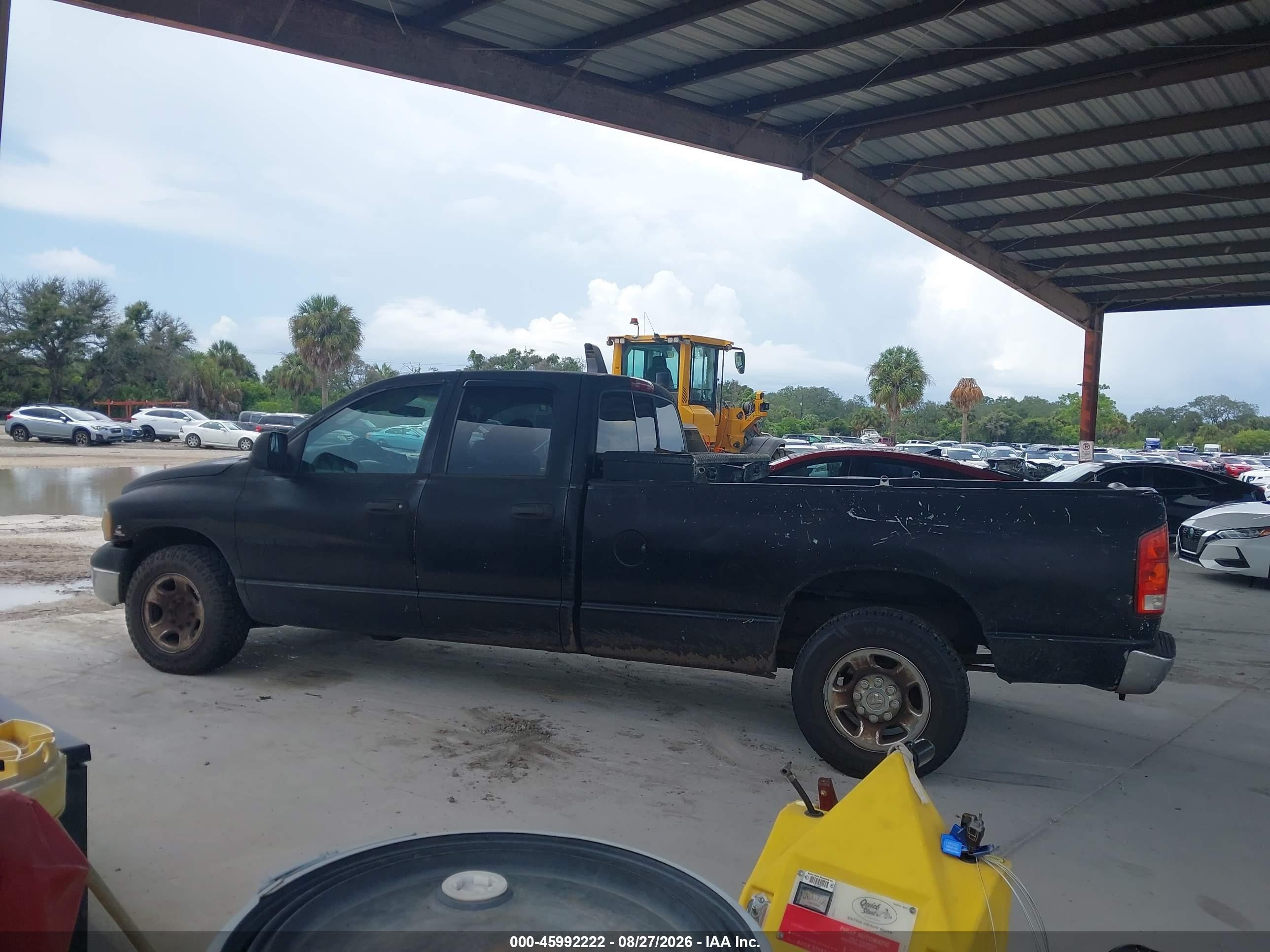 2003 Dodge Ram 2500 Slt/laramie/st Black vin: 3D7KA28C83G842235