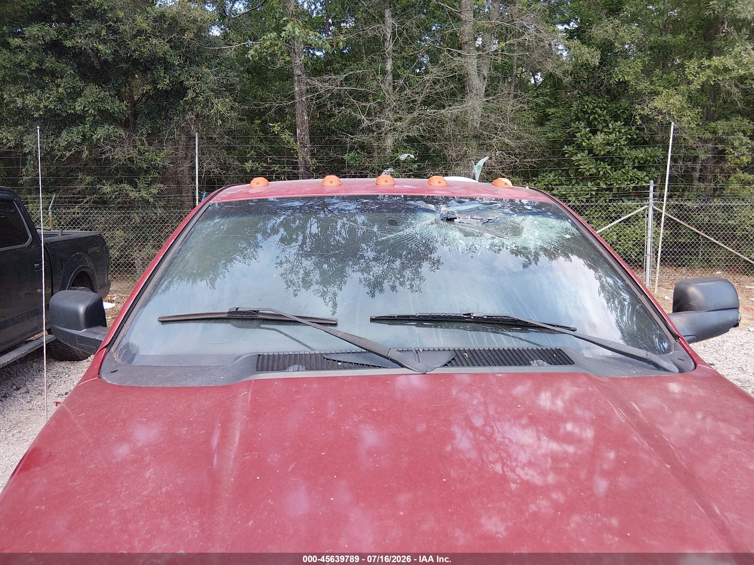 2004 Dodge Ram 2500 Slt/laramie Red vin: 3D7KA28C84G178679