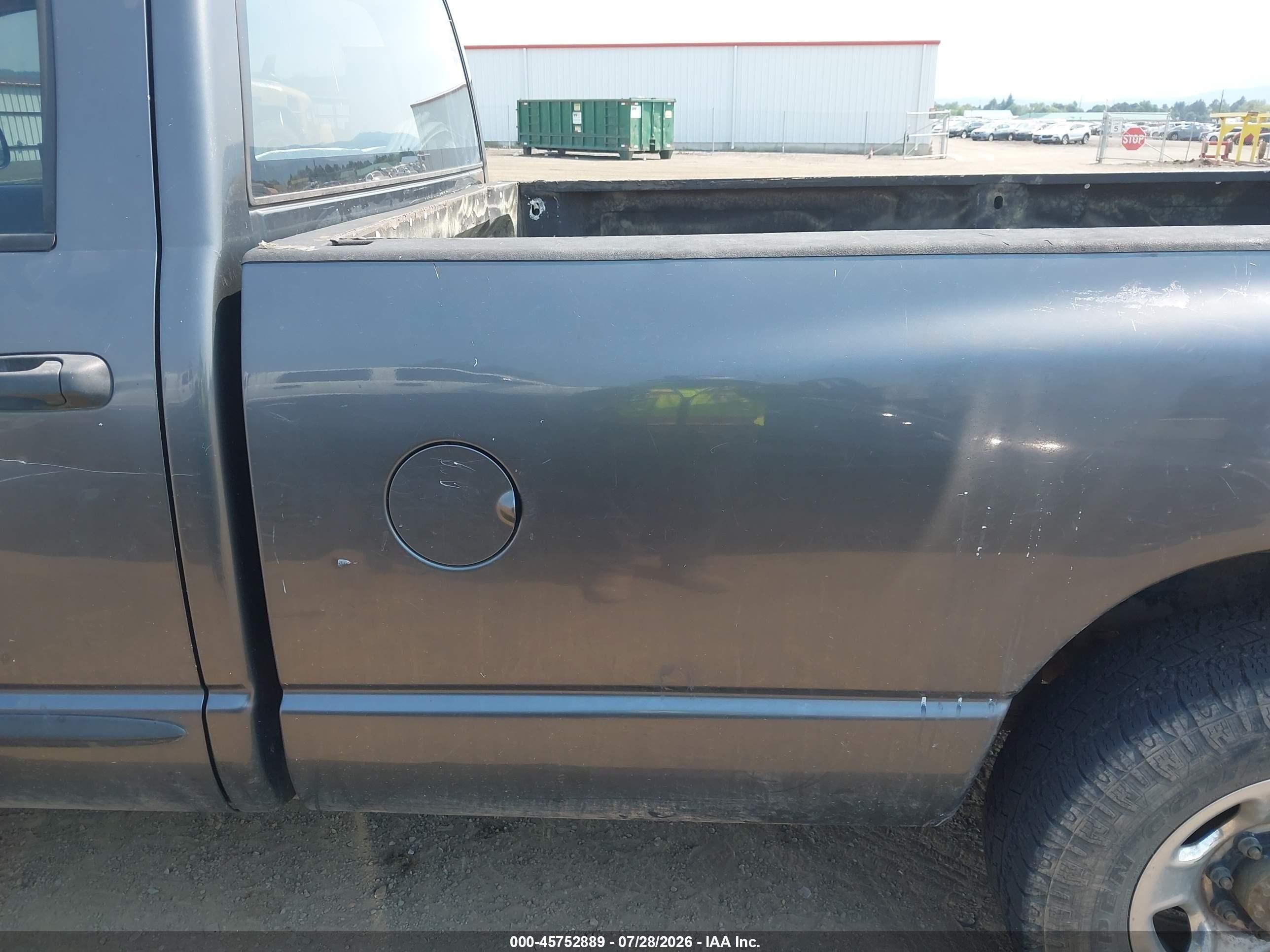 2003 Dodge Ram 2500 Slt/laramie/st Gray vin: 3D7KA28D03G835353