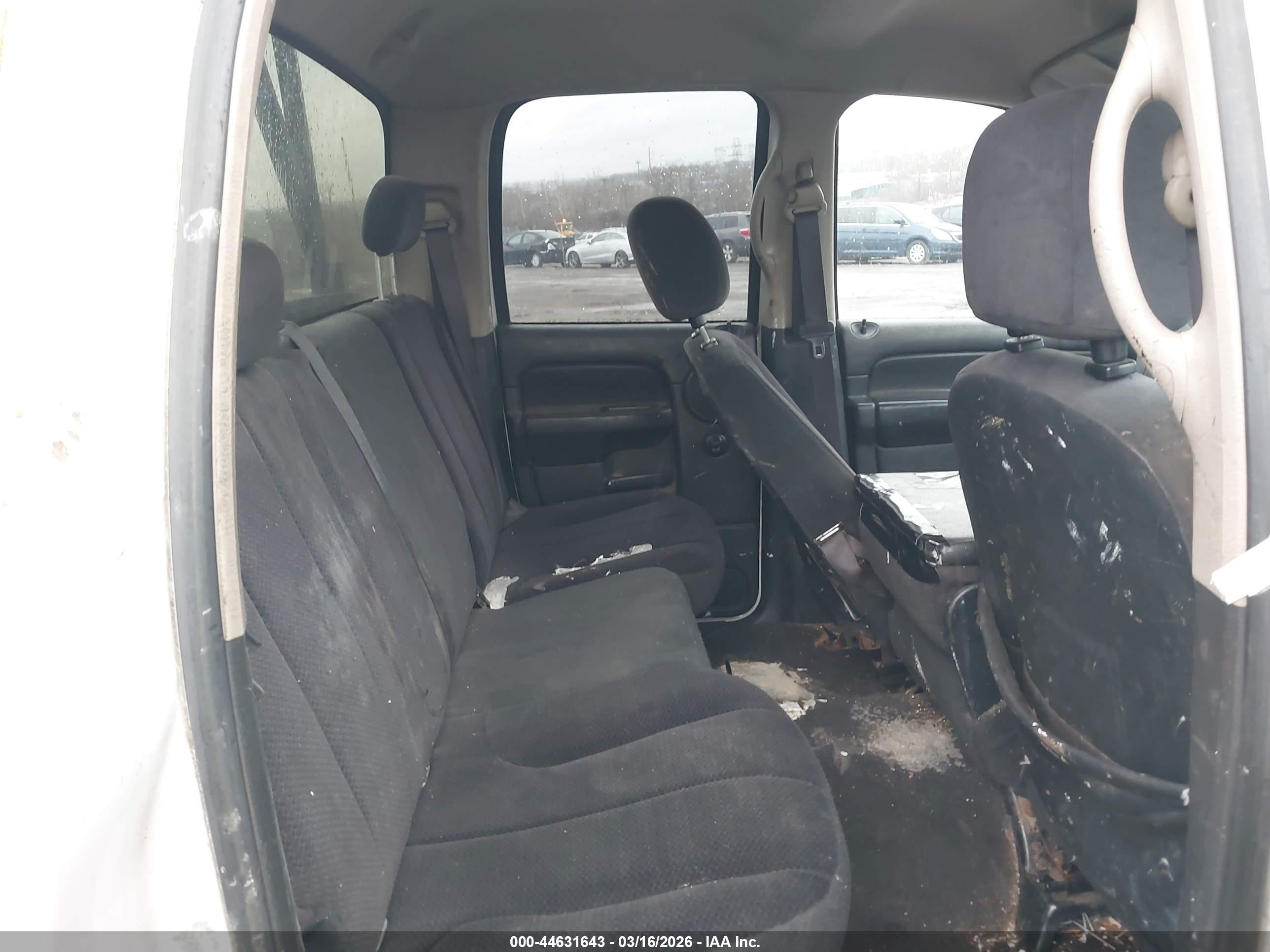 2004 Dodge Ram 2500 Slt/laramie Белый vin: 3D7KA28D24G257354