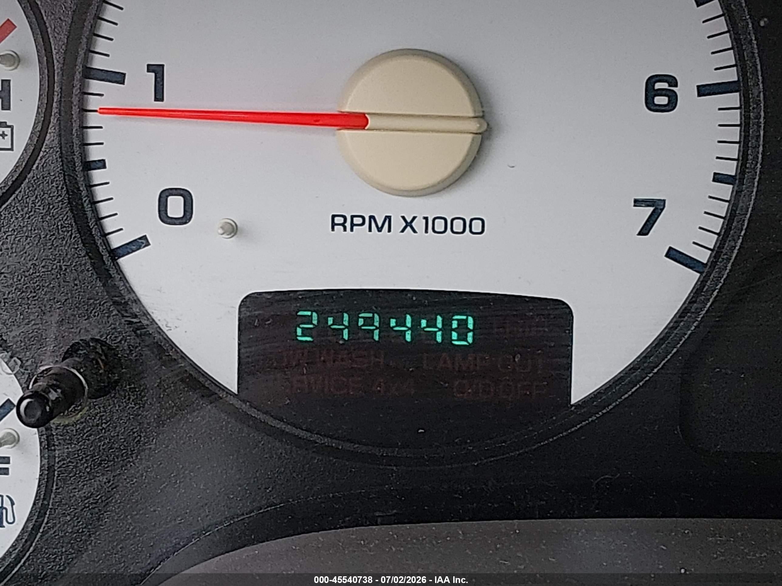 2003 Dodge Ram 2500 Slt/laramie/st Red vin: 3D7KA28D33G777965