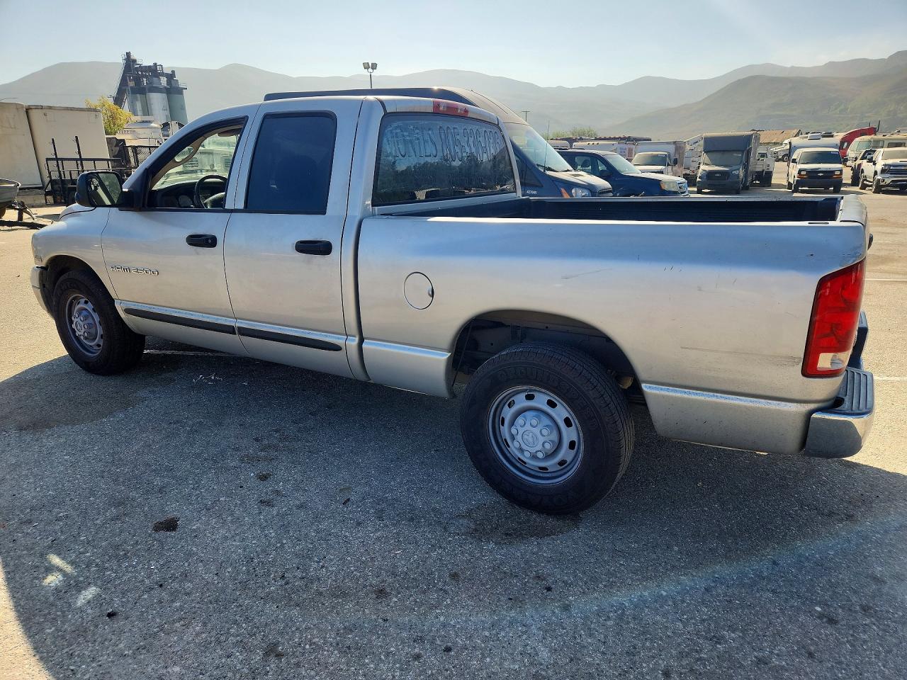 2003 Dodge Ram 2500 St Silver vin: 3D7KA28D53G853217