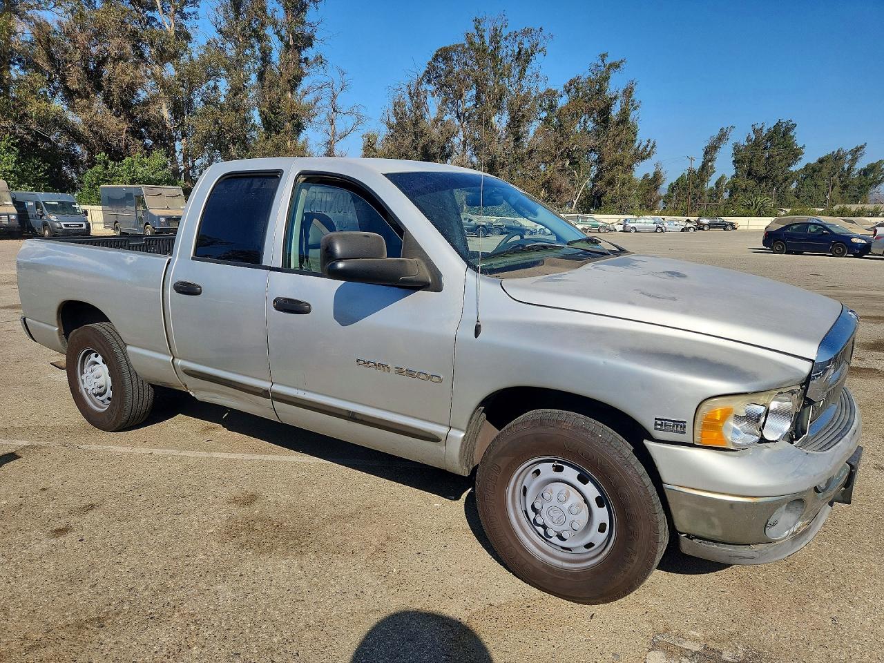 2003 Dodge Ram 2500 St Silver vin: 3D7KA28D53G853217