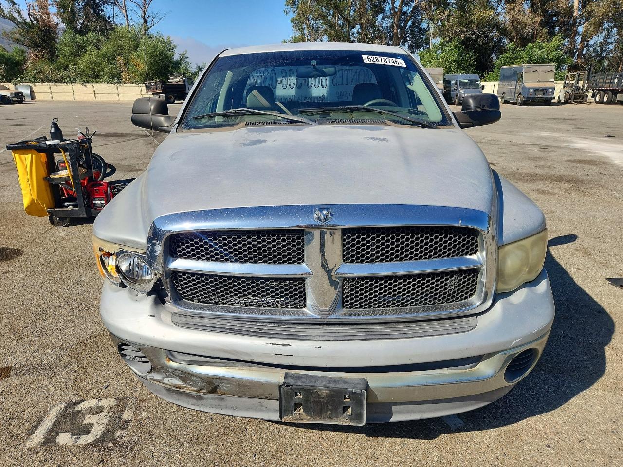 2003 Dodge Ram 2500 St Silver vin: 3D7KA28D53G853217