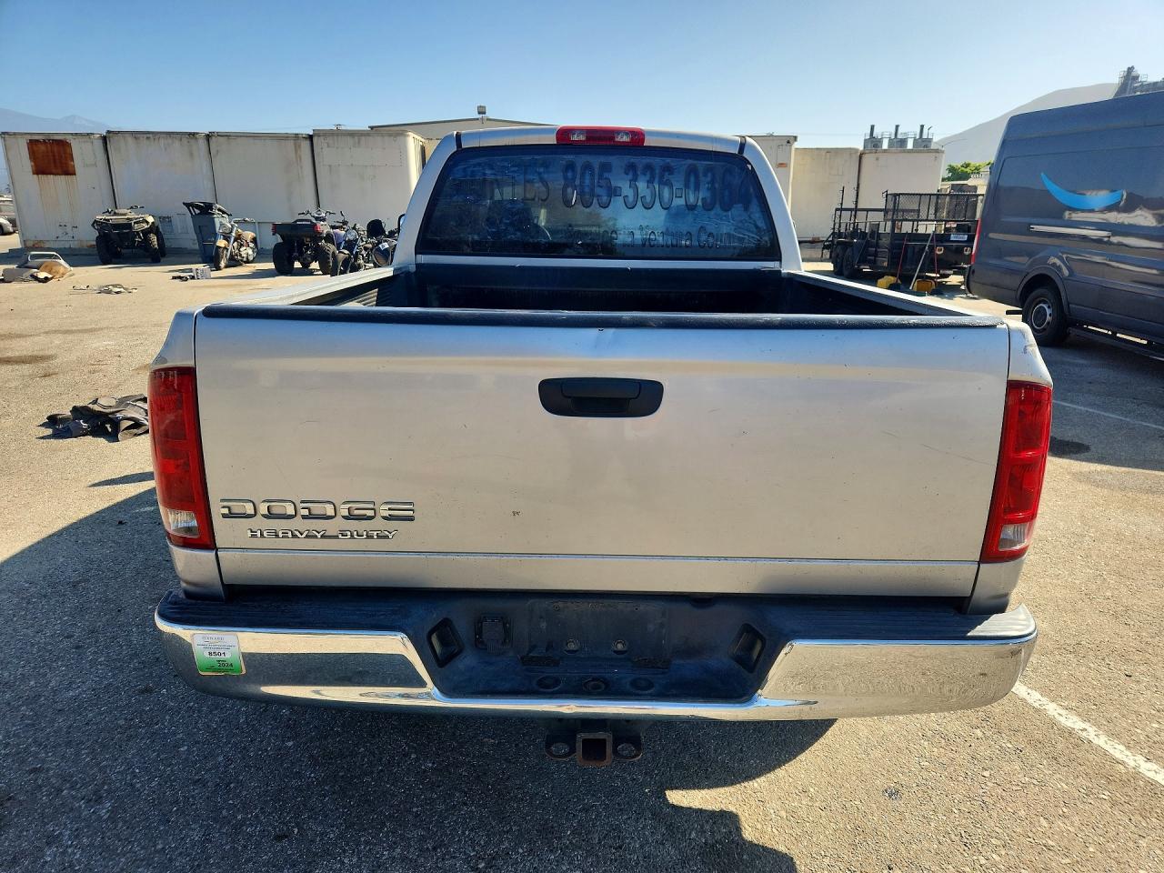 2003 Dodge Ram 2500 St Silver vin: 3D7KA28D53G853217